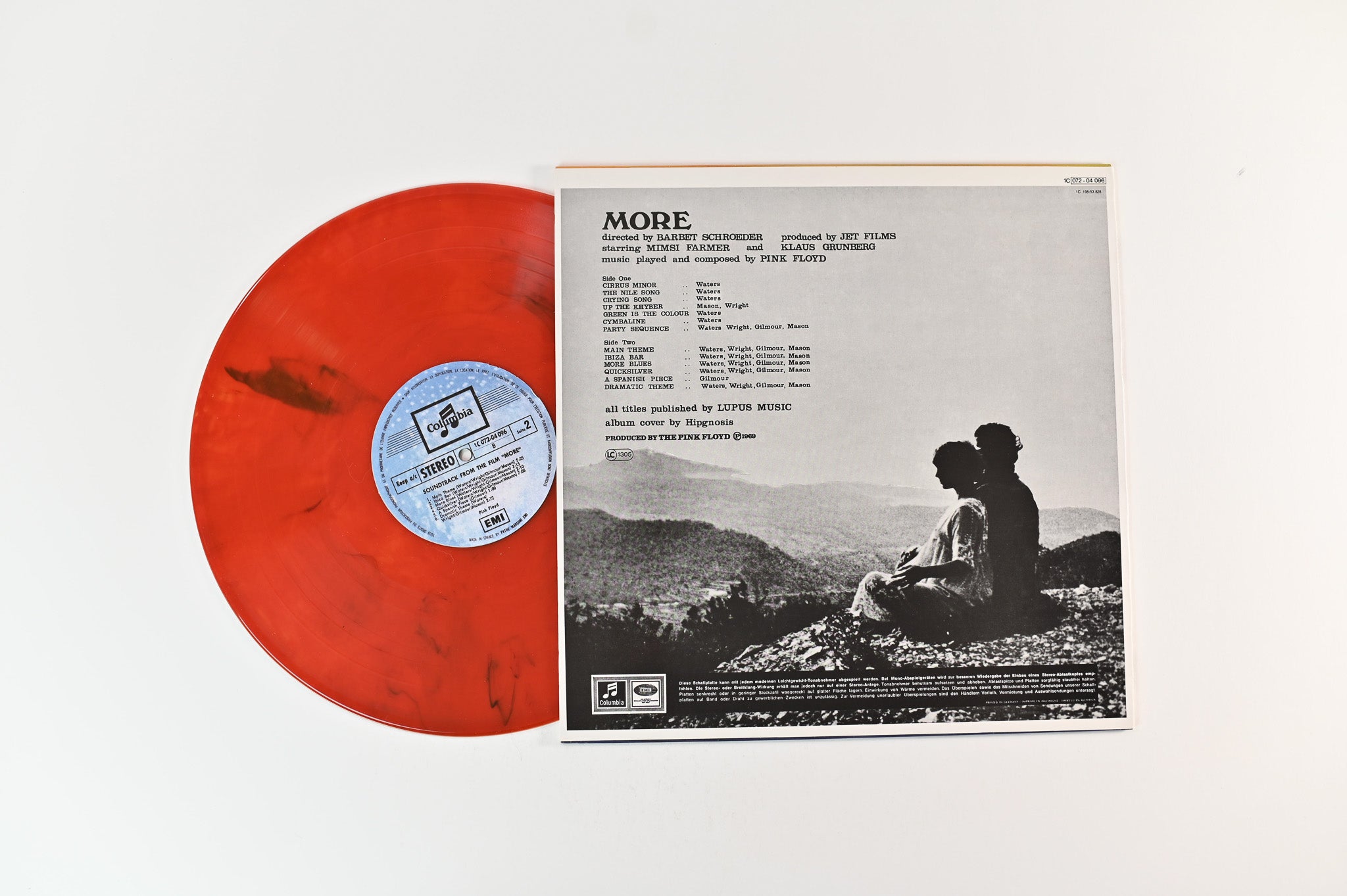 Pink Floyd - Soundtrack From The Film "More" - Marbled Vinyl Unofficial pressing