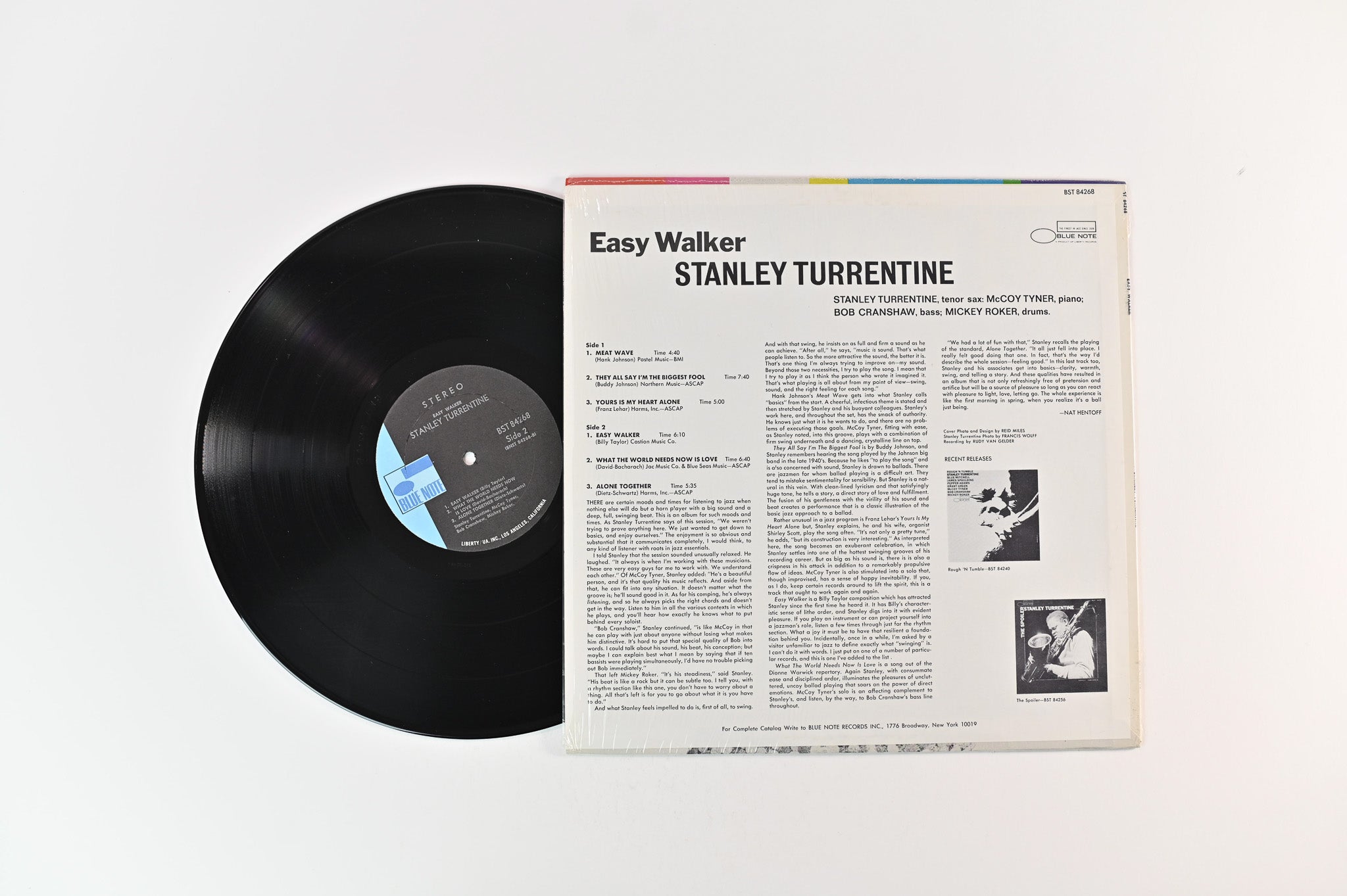 Stanley Turrentine - Easy Walker on Blue Note - Stereo – BST 84268