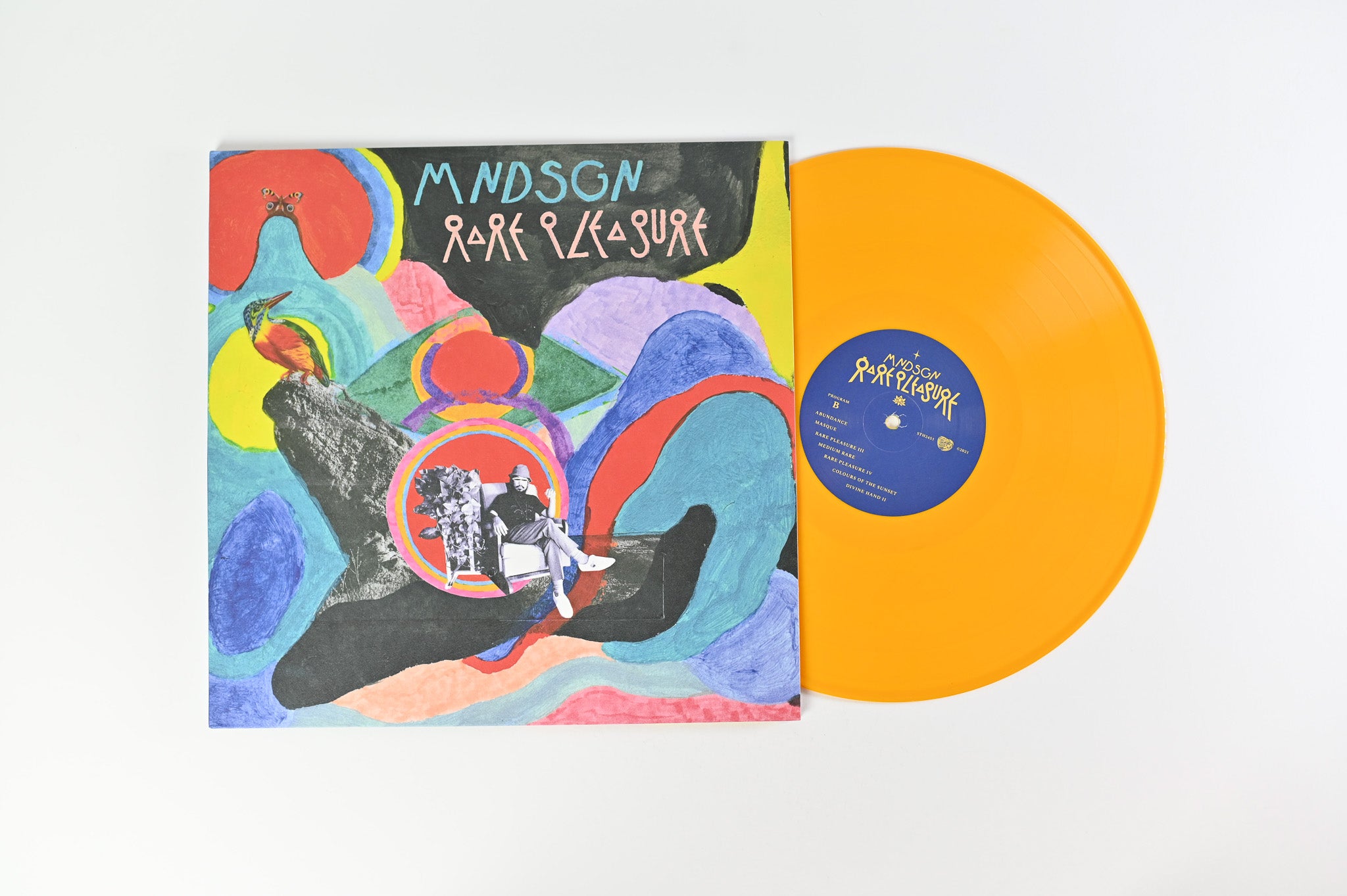 mndsgn - Rare Pleasure on Stones Throw Records - Yellow Vinyl