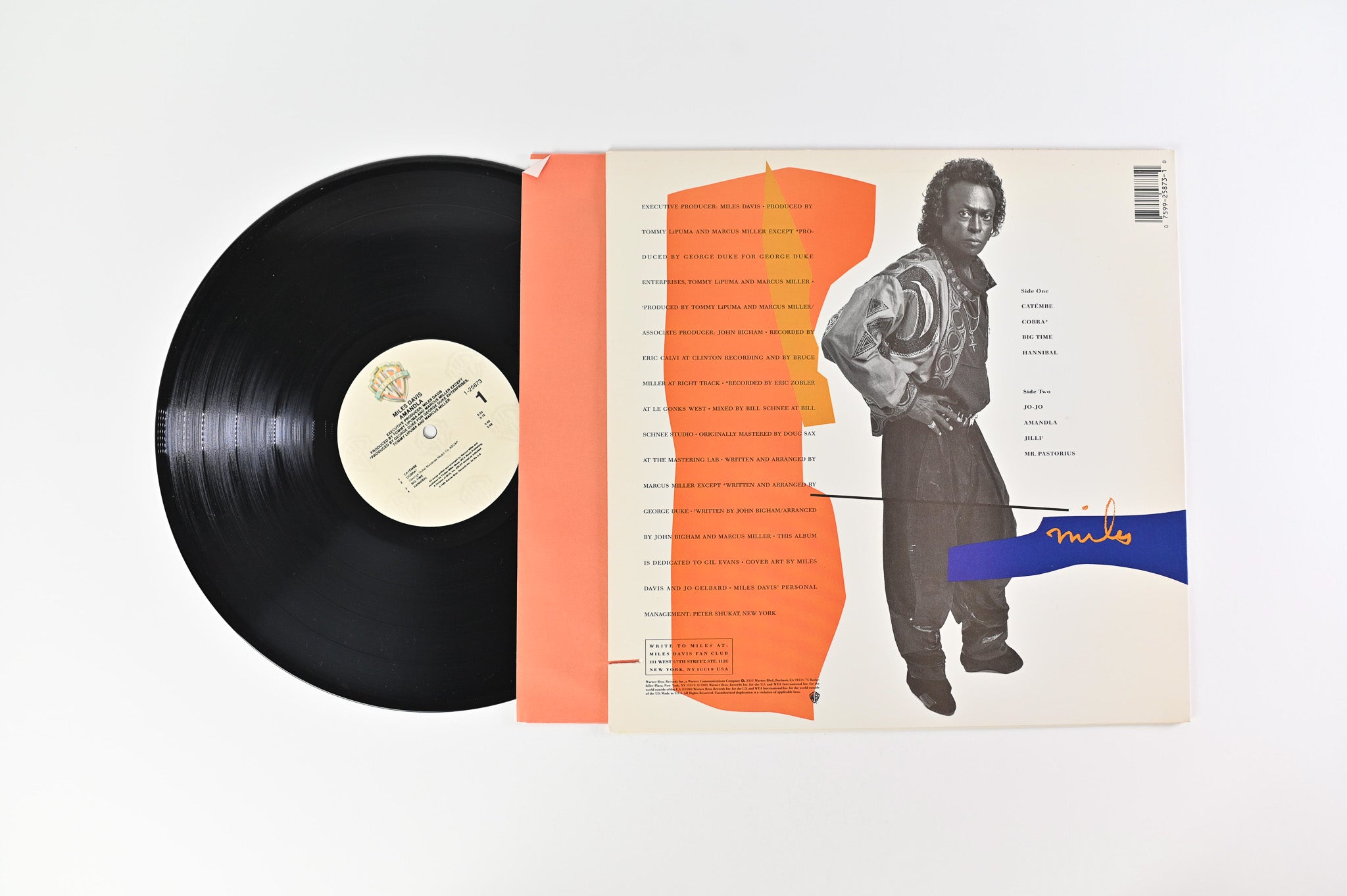 Miles Davis - Amandla on Warner Bros. Records