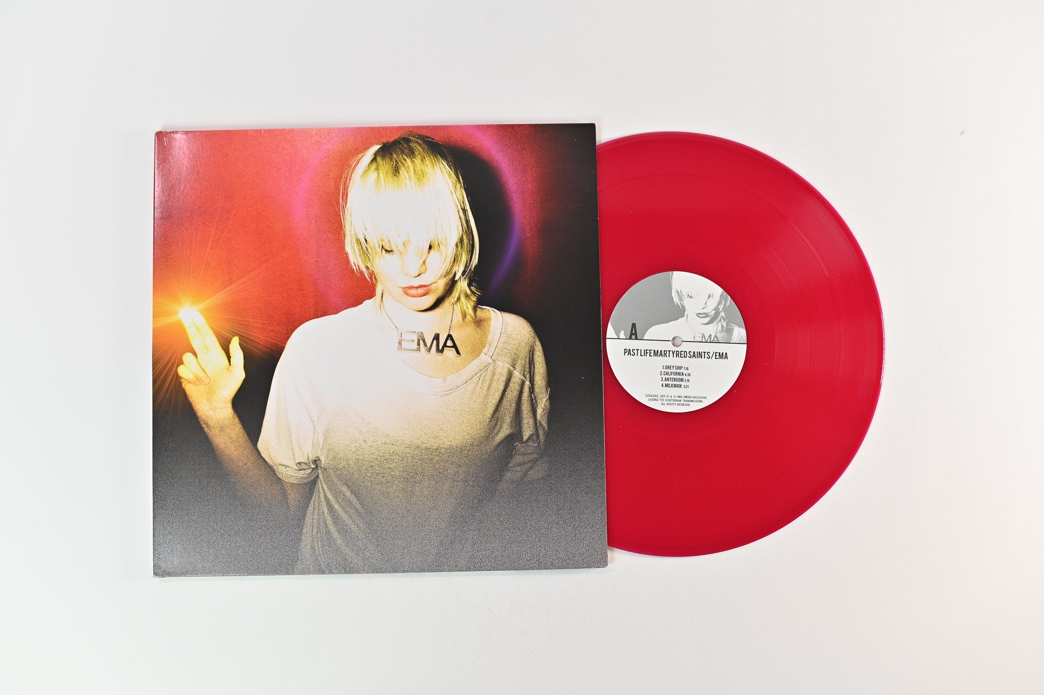 EMA - Past Life Martyred Saints on Souterrain Transmissions - Red Vinyl