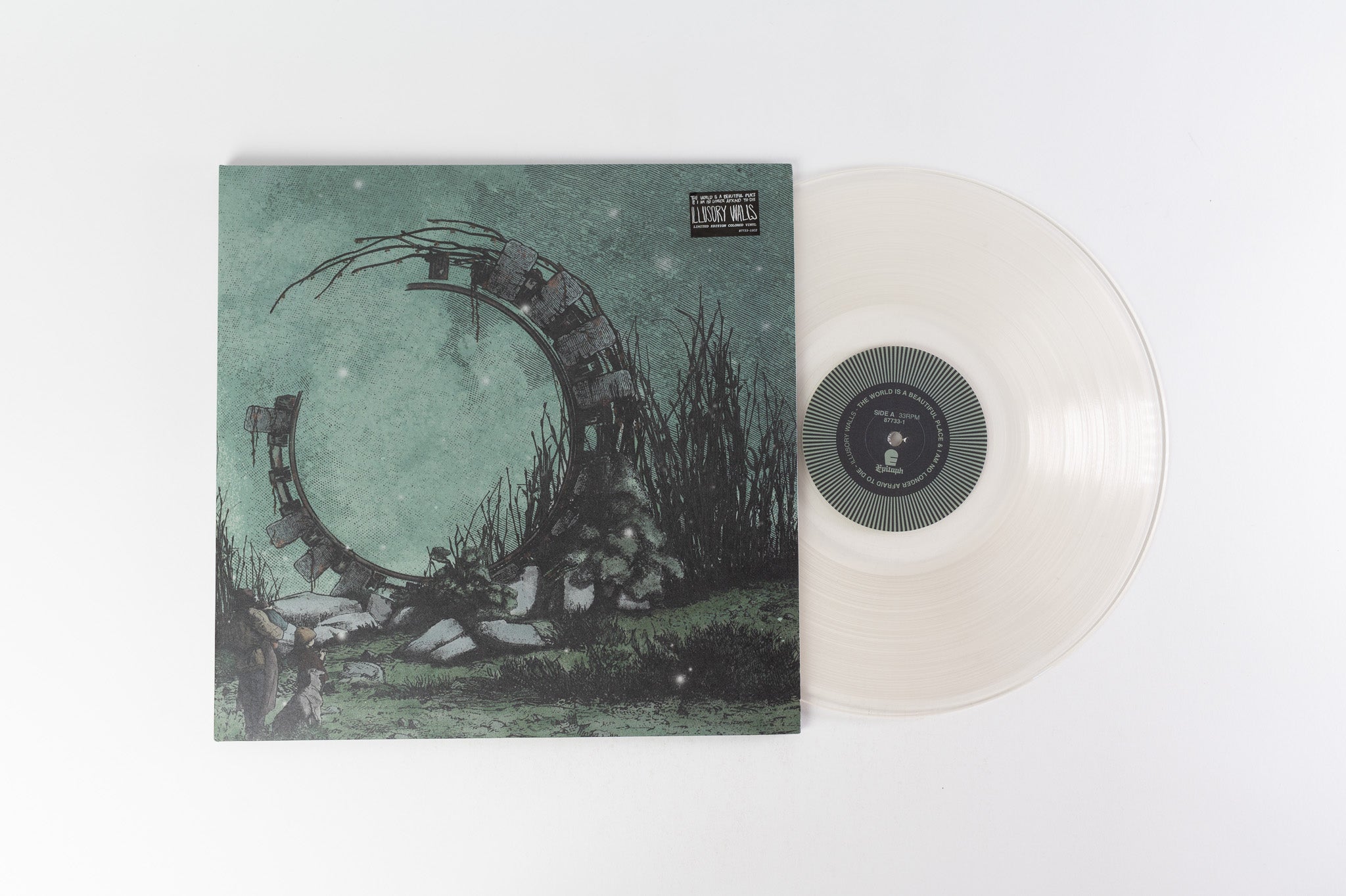 The World Is A Beautiful Place & I Am No Longer Afraid To Die - Illusory Walls Limited Edition on Epitaph Clear Vinyl