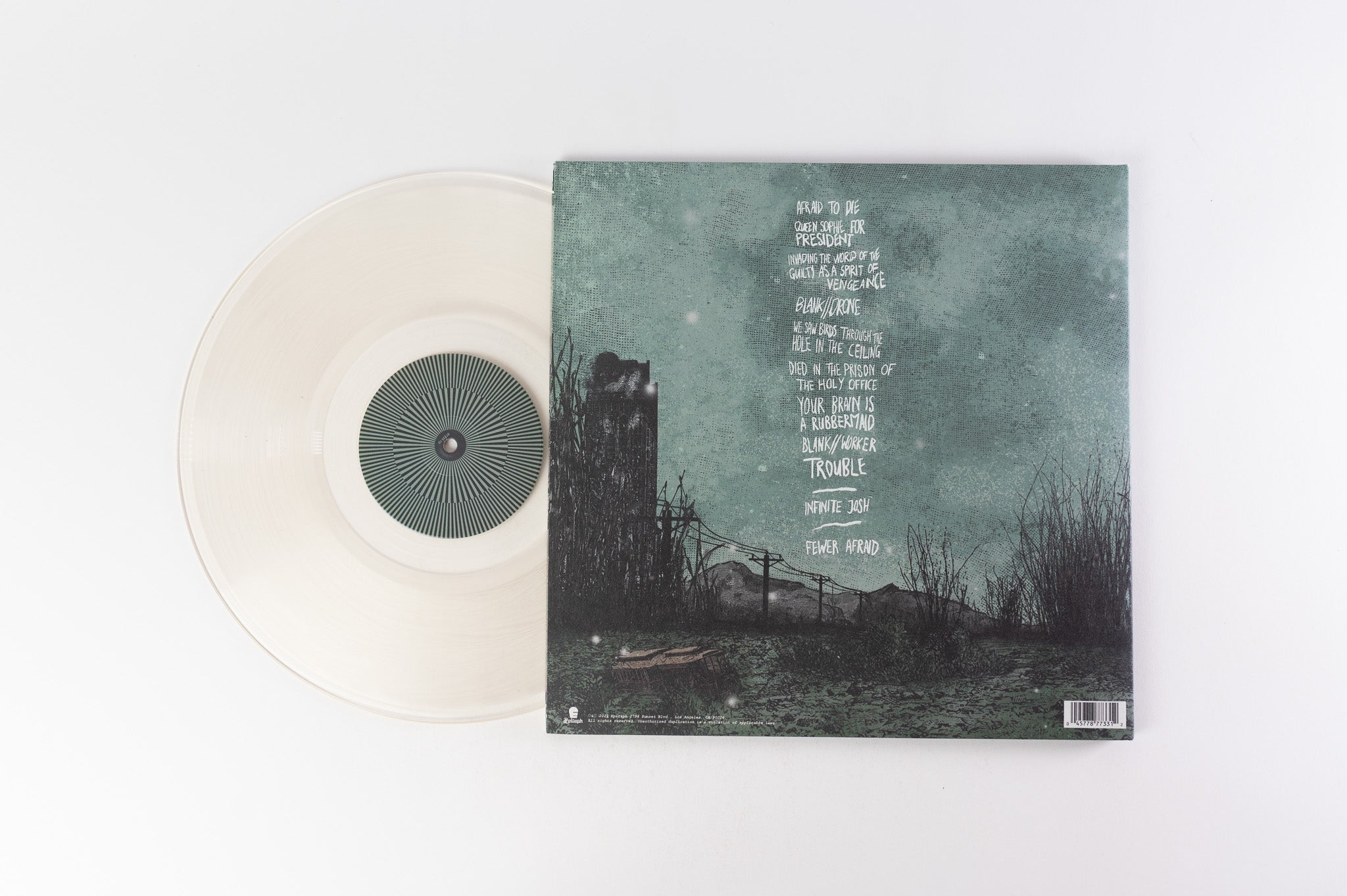 The World Is A Beautiful Place & I Am No Longer Afraid To Die - Illusory Walls Limited Edition on Epitaph Clear Vinyl