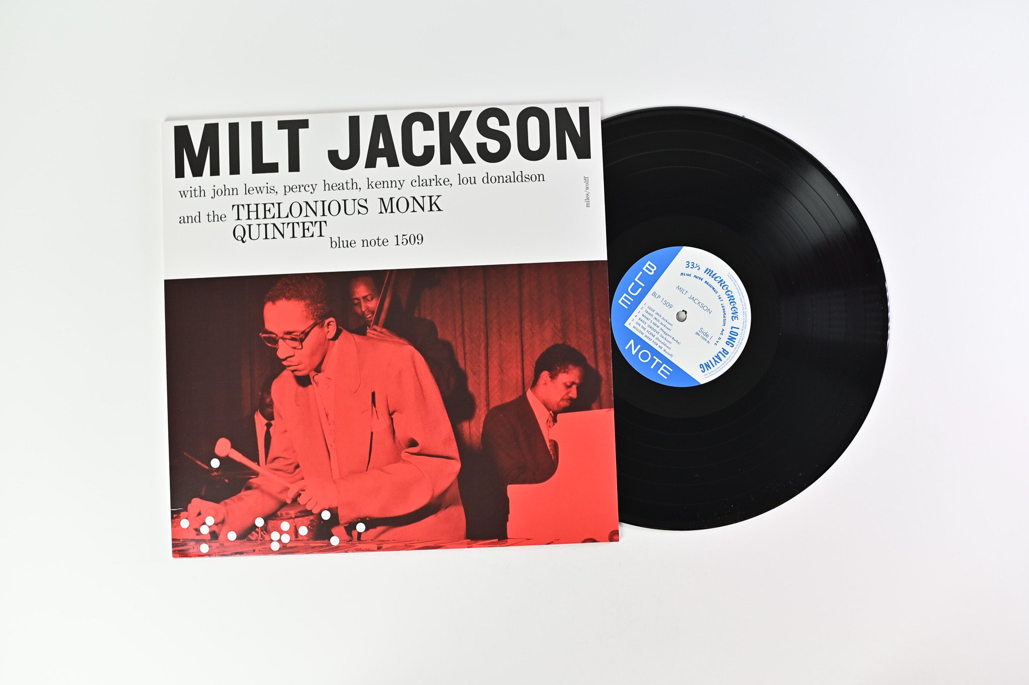 Milt Jackson - Milt Jackson With John Lewis, Percy Heath, Kenny Clarke, Lou Donaldson And The Thelonious Monk Quintet on Blue Note Classic Vinyl Series