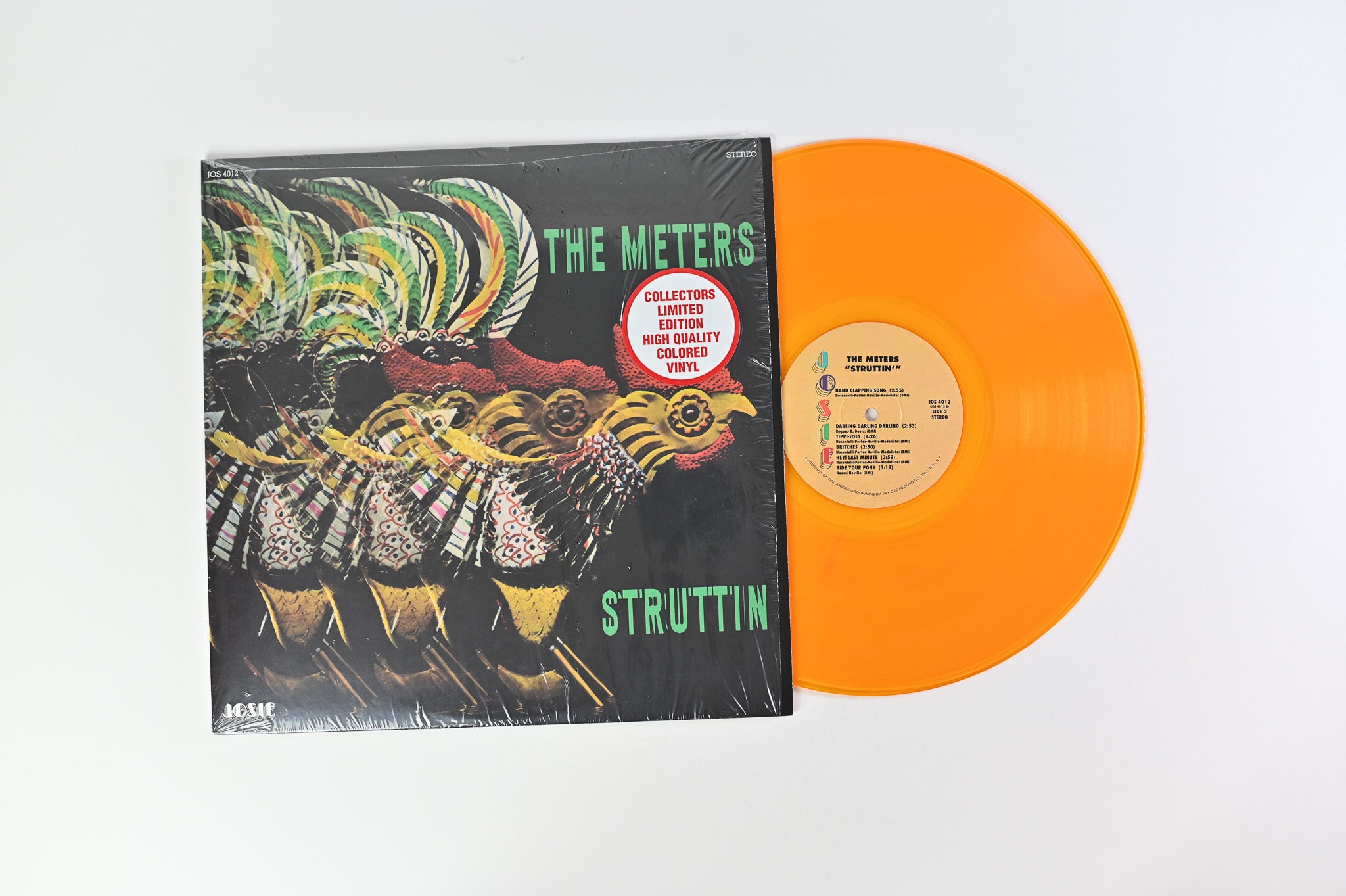 The Meters - Struttin' on Josie - Orange Vinyl