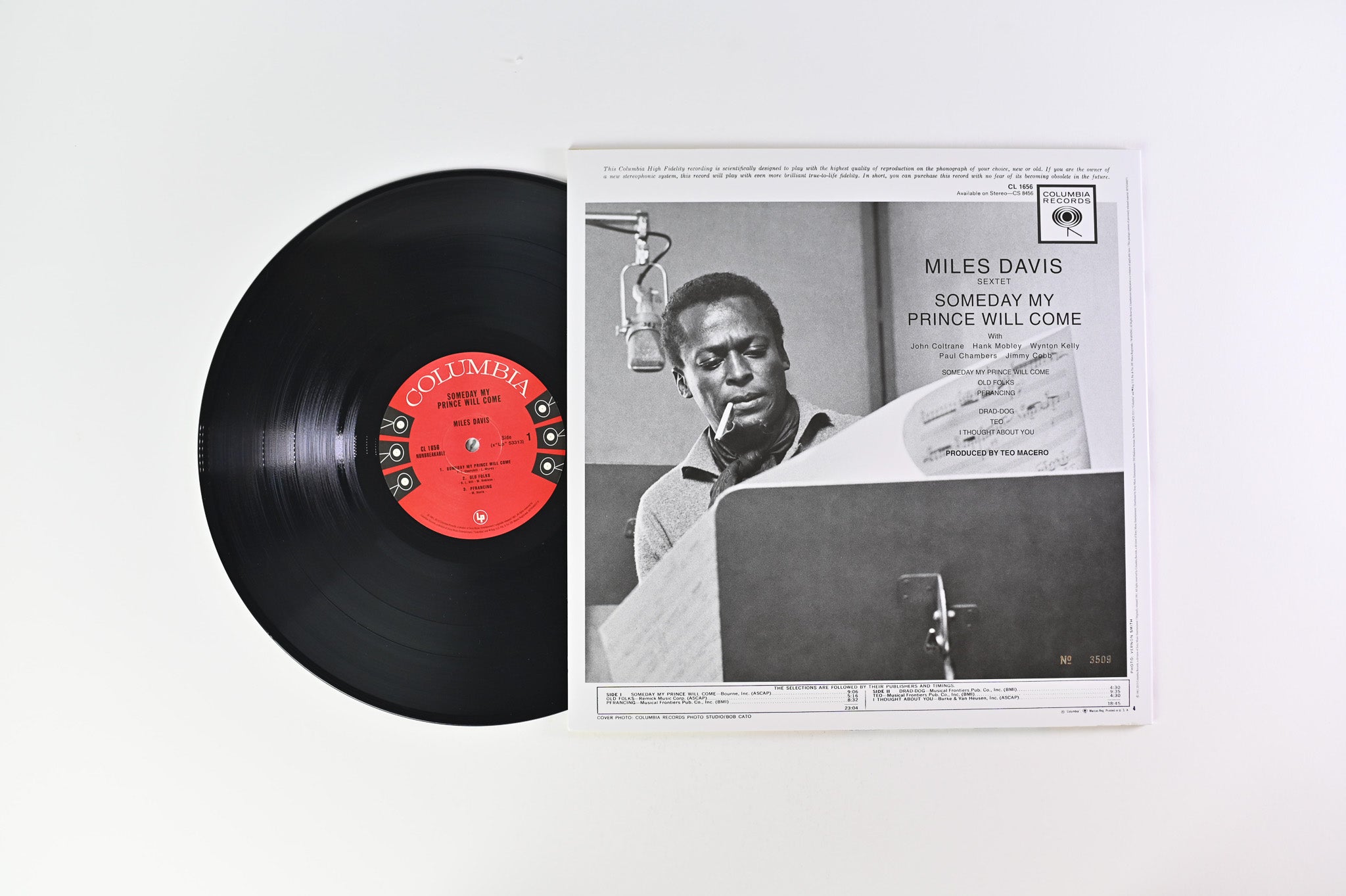 The Miles Davis Sextet - Someday My Prince Will Come on Columbia - Numbered Mono RSD 2013