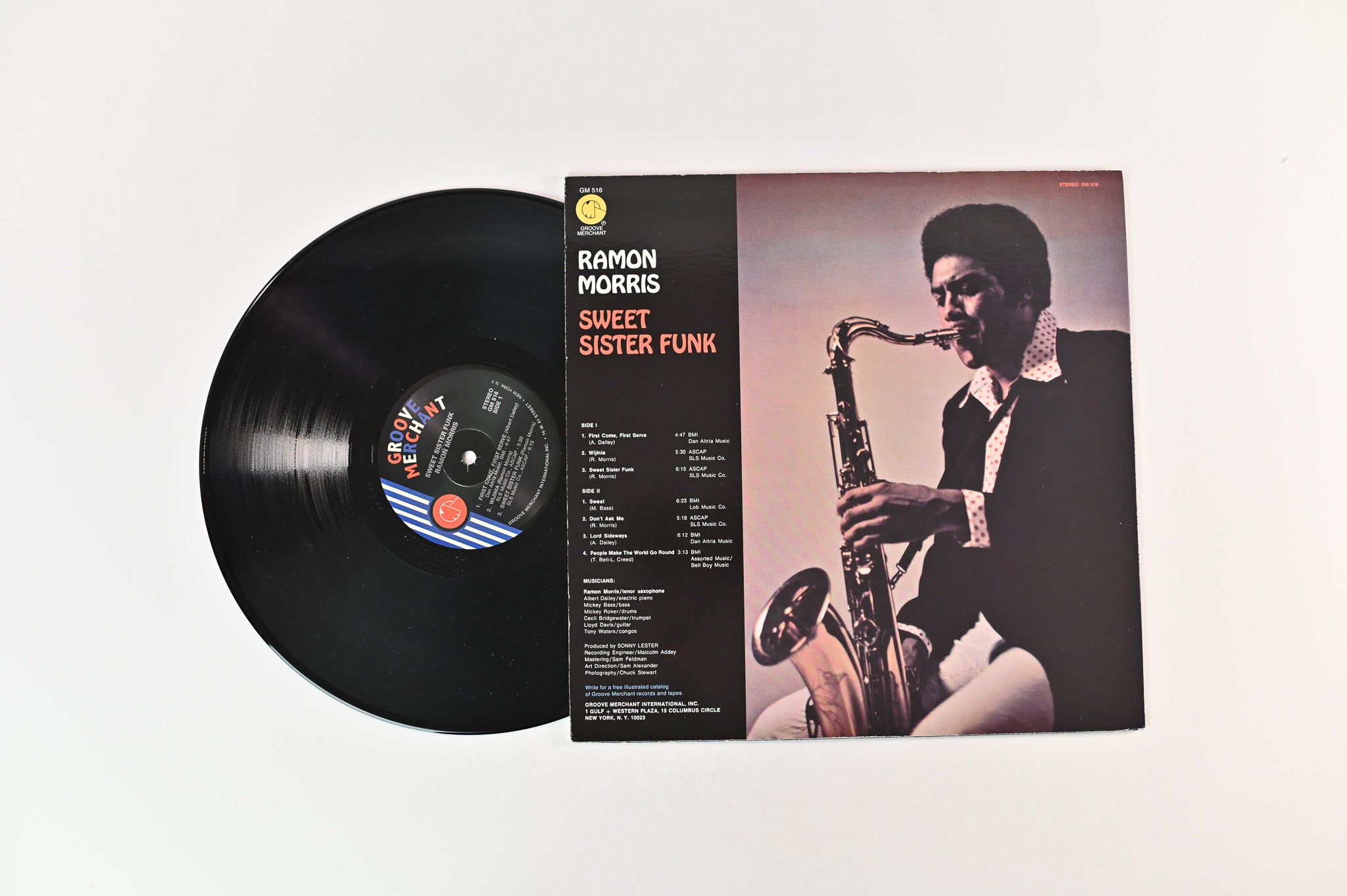 Ramon Morris - Sweet Sister Funk on Groove Merchant Reissue