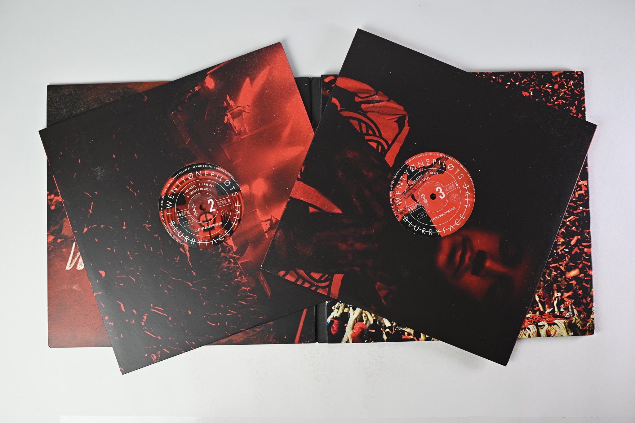 Twenty fashion One Pilots Blurryface Live Colored Vinyl Import