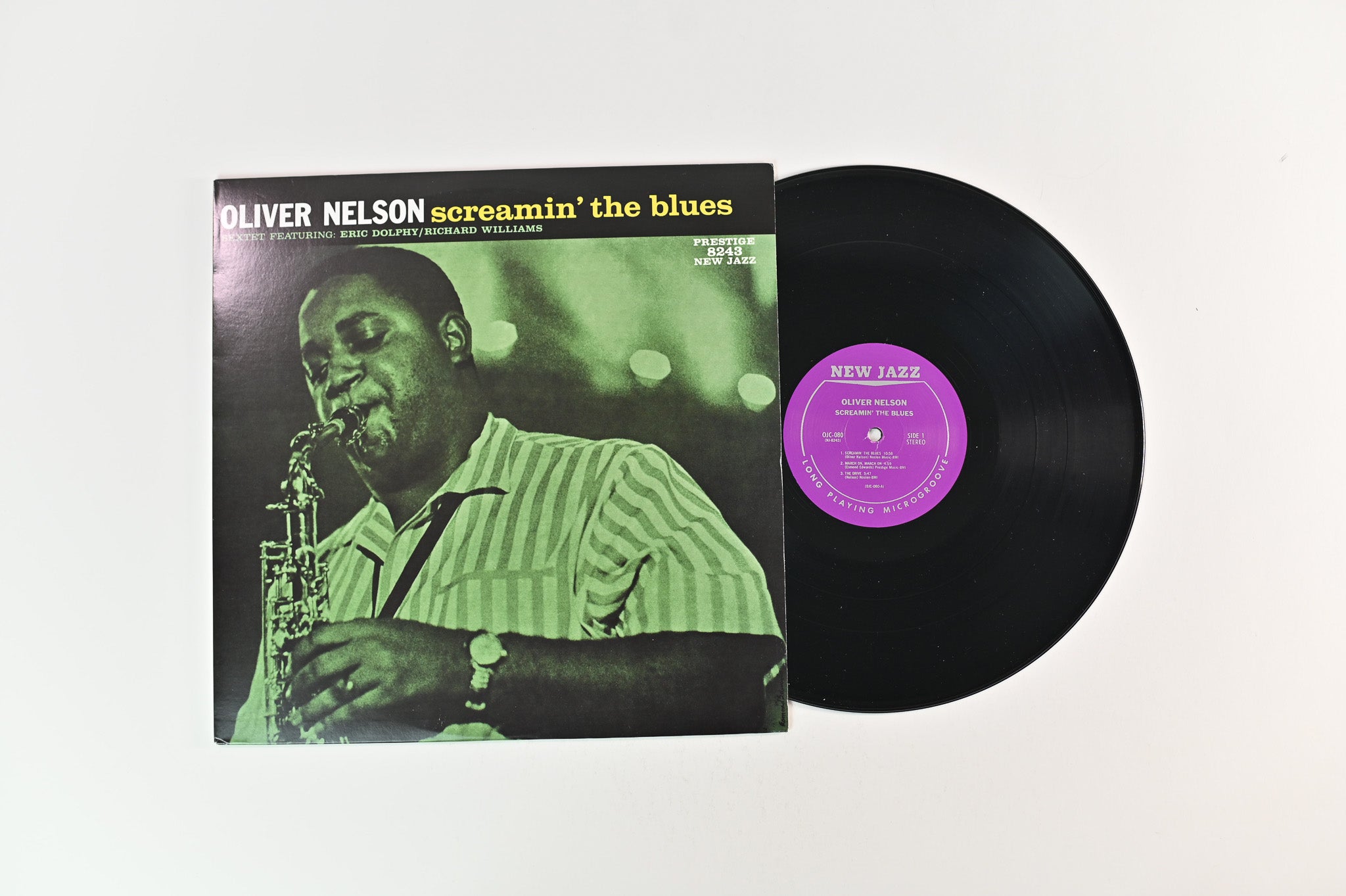 The Oliver Nelson Sextet - Screamin' The Blues on Original Jazz Classics