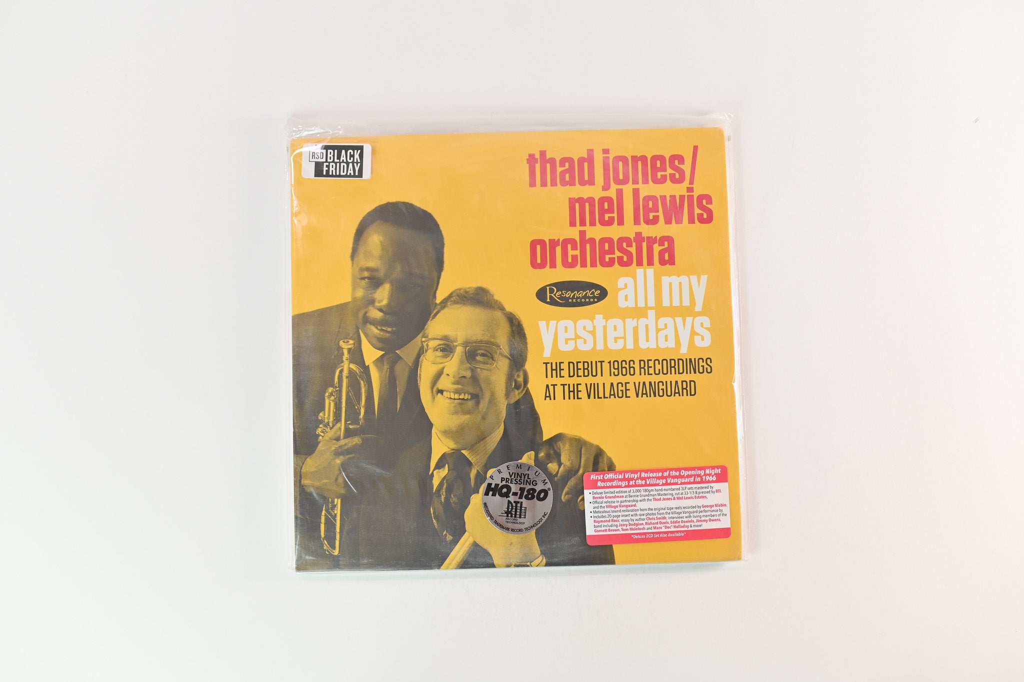 Thad Jones / Mel Lewis Orchestra - All My Yesterdays on Resonance Records