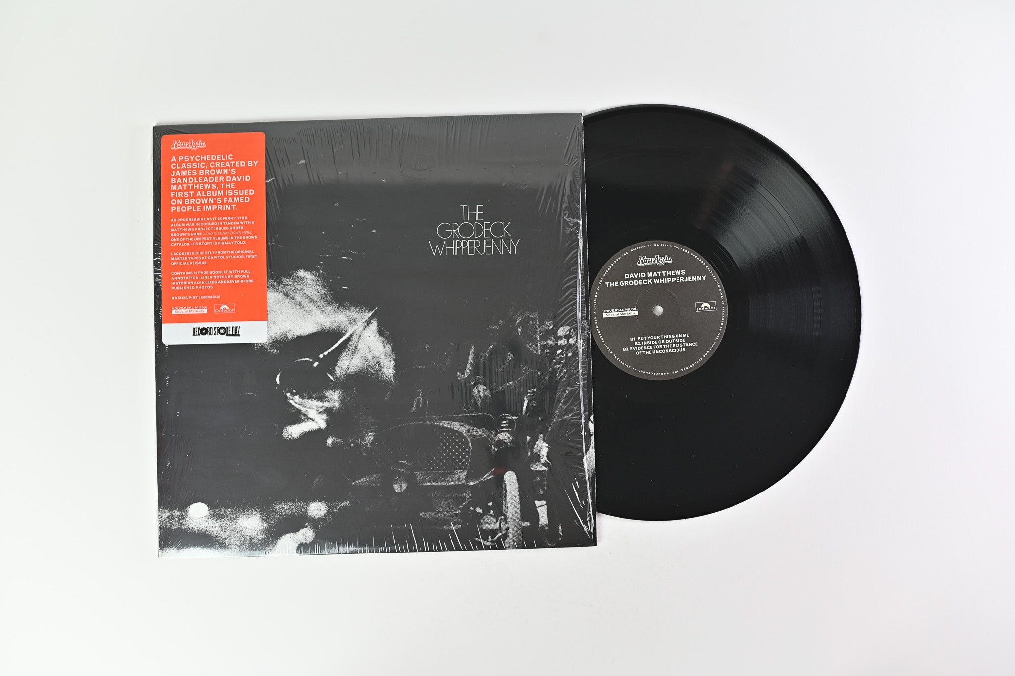 Dave Matthews - The Grodeck Whipperjenny on Now-Again Records - RSD 2019