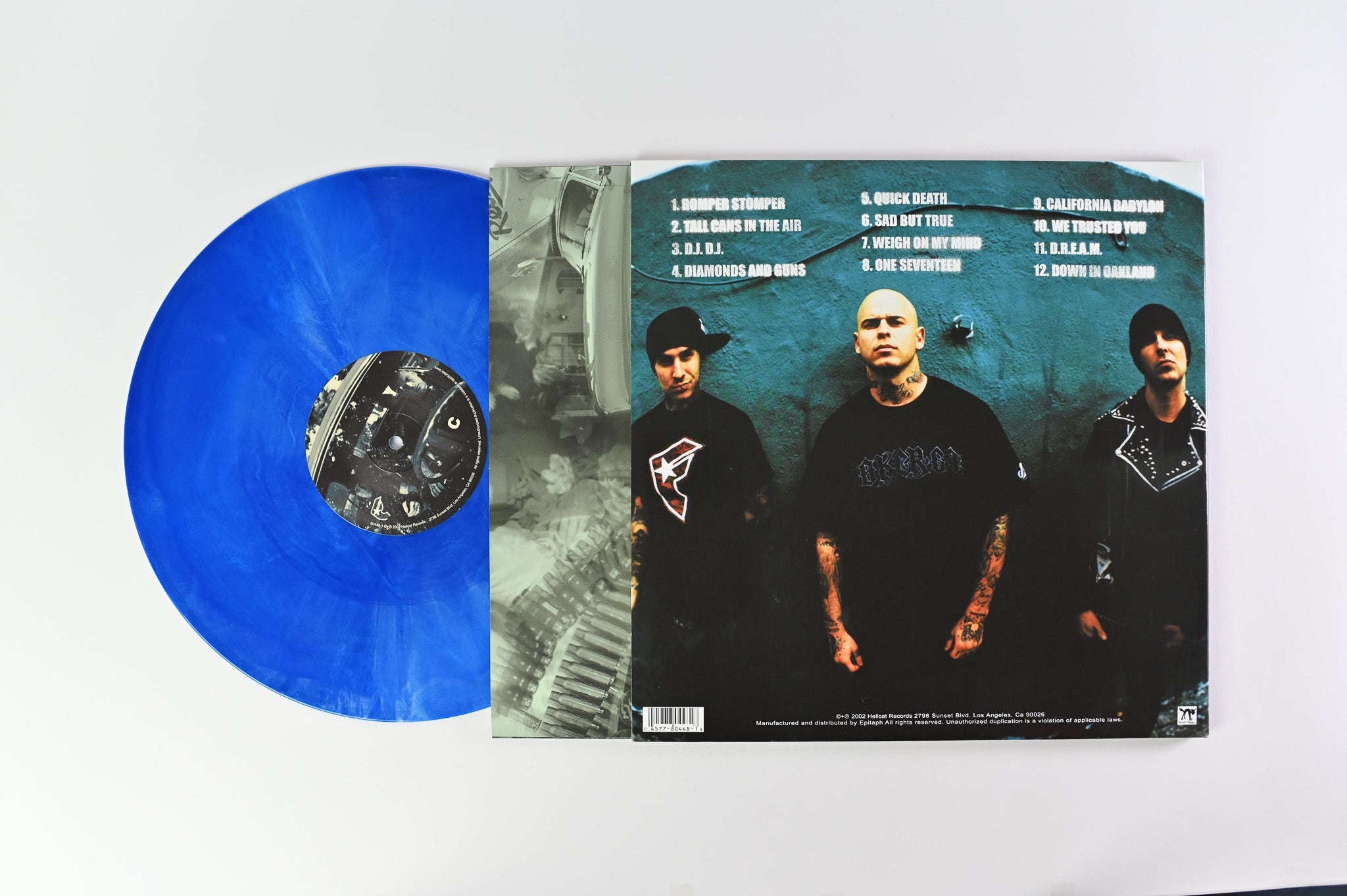 Transplants - Transplants on Hellcat Ltd Blue Galaxy Reissue