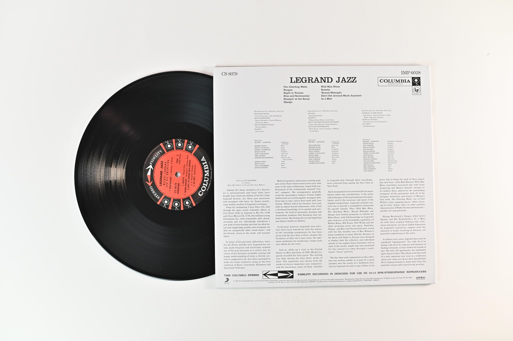 Michel Legrand - Legrand Jazz on Impex Columbia 180 Gram Reissue