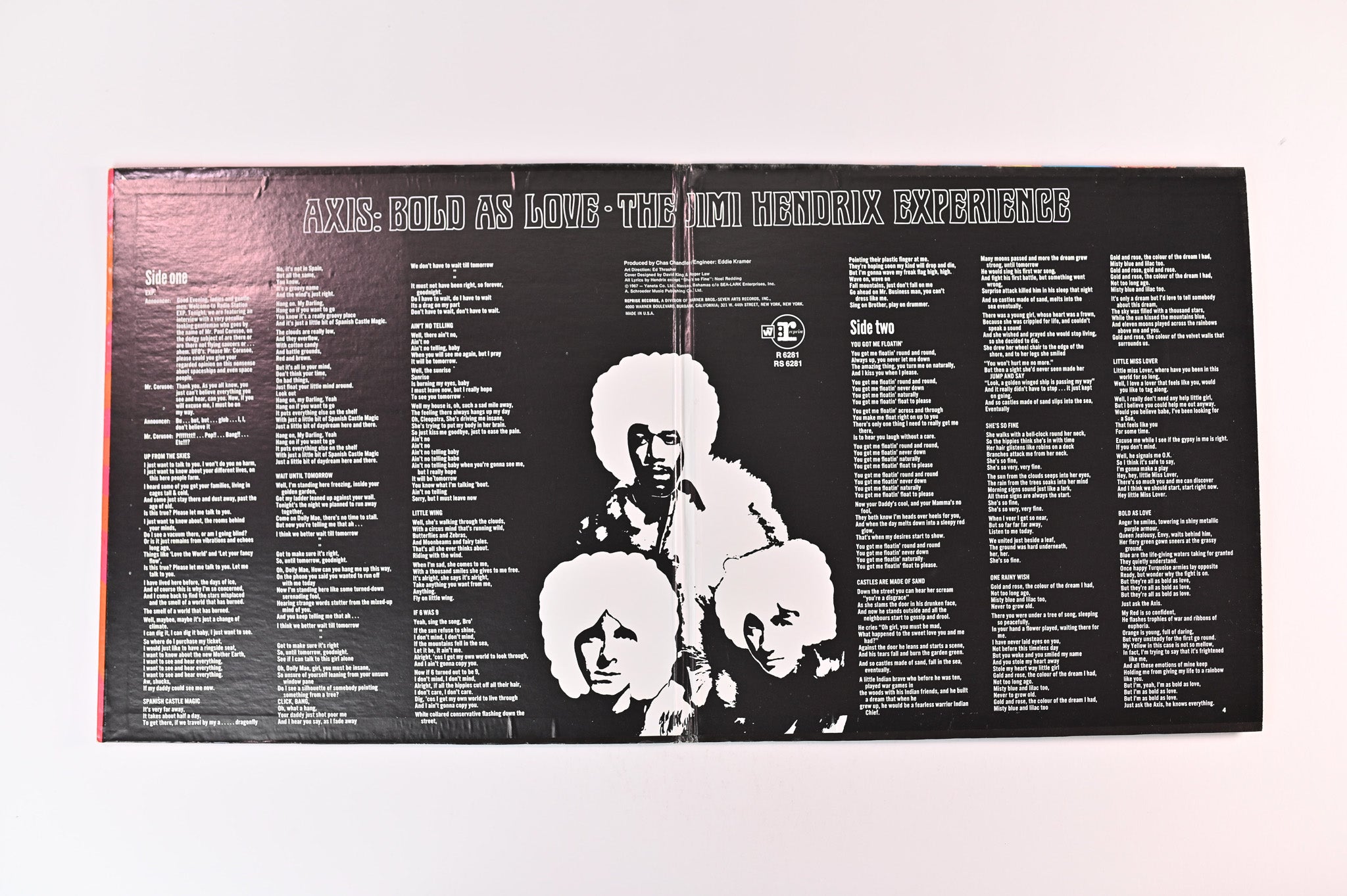 The Jimi Hendrix Experience - Axis: Bold As Love on Reprise Reissue