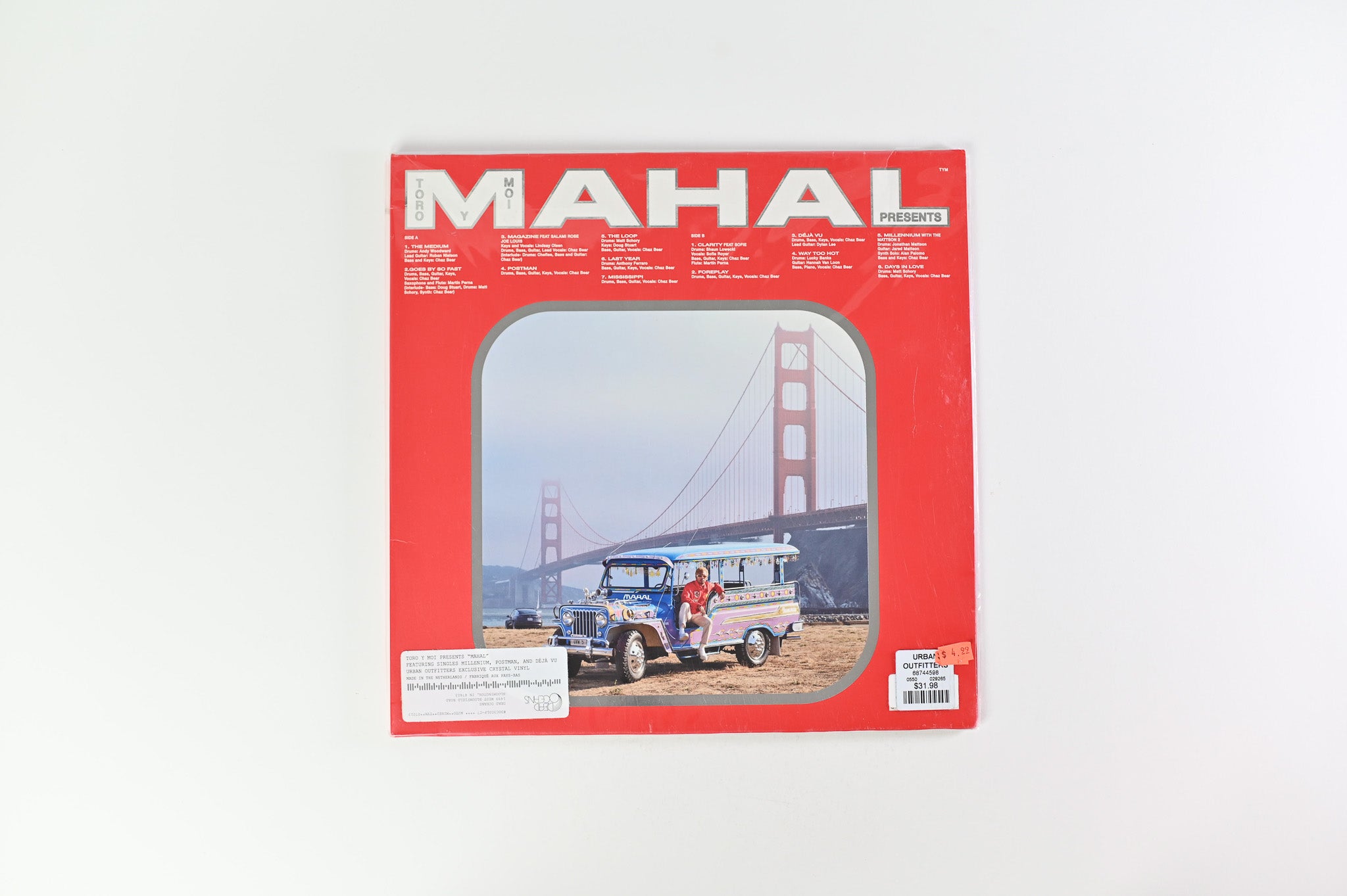 Toro Y Moi - Mahal on Dead Oceans - Clear Vinyl