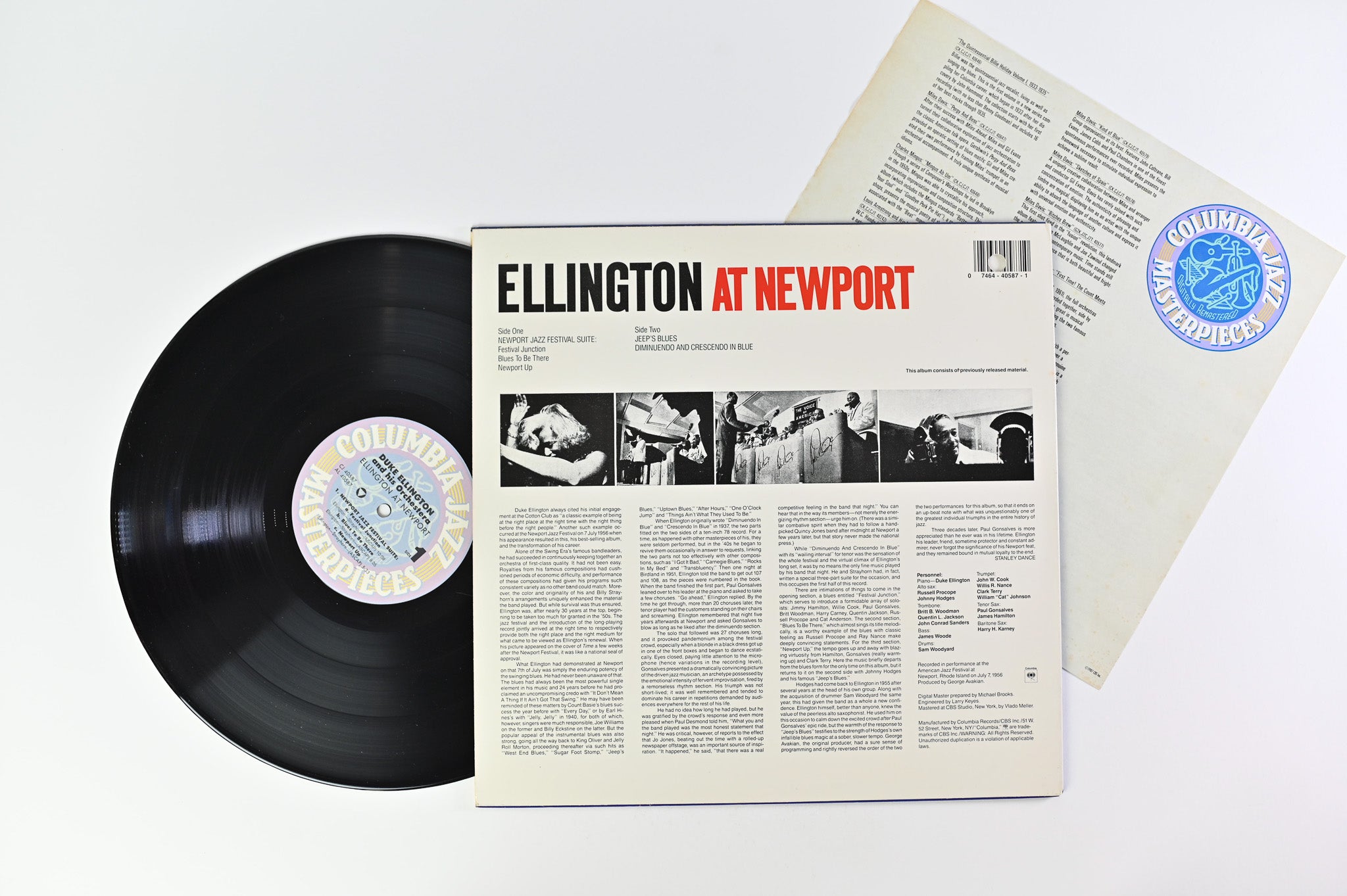 Duke Ellington And His Orchestra - Ellington At Newport on Columbia