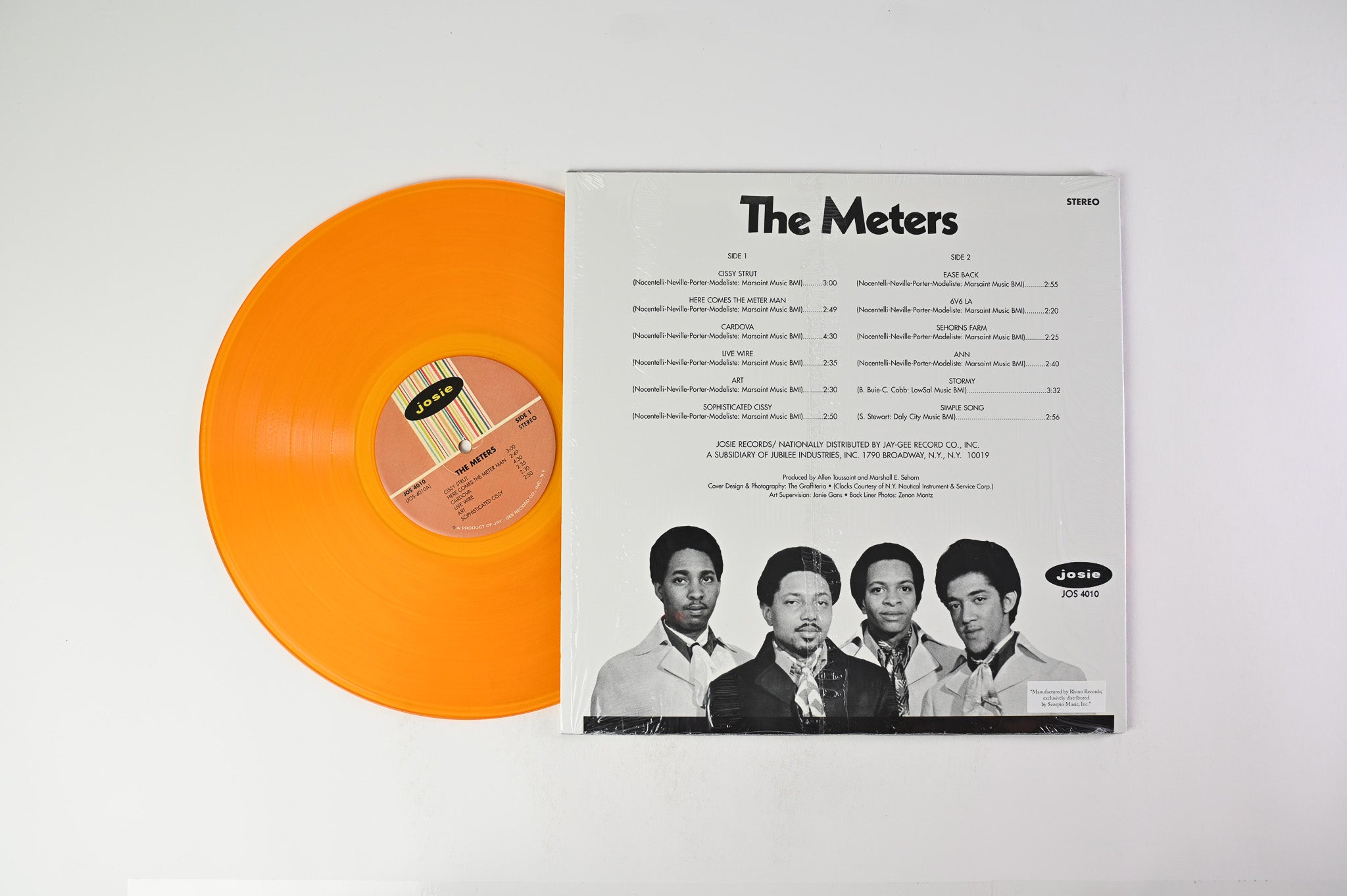 The Meters - The Meters on Josie - Colored Vinyl