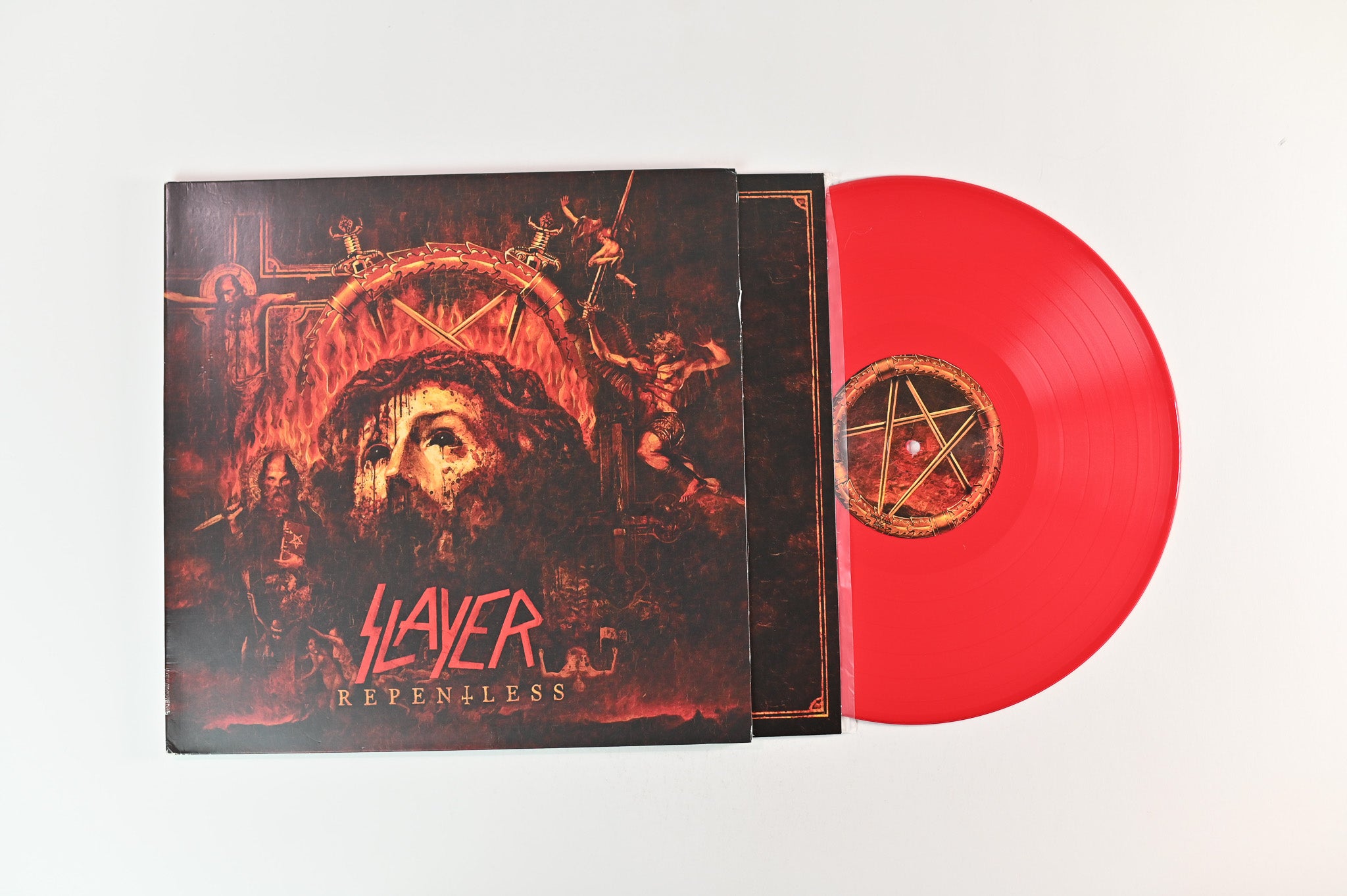 Slayer - Repentless on Nuclear Blast Red Opaque