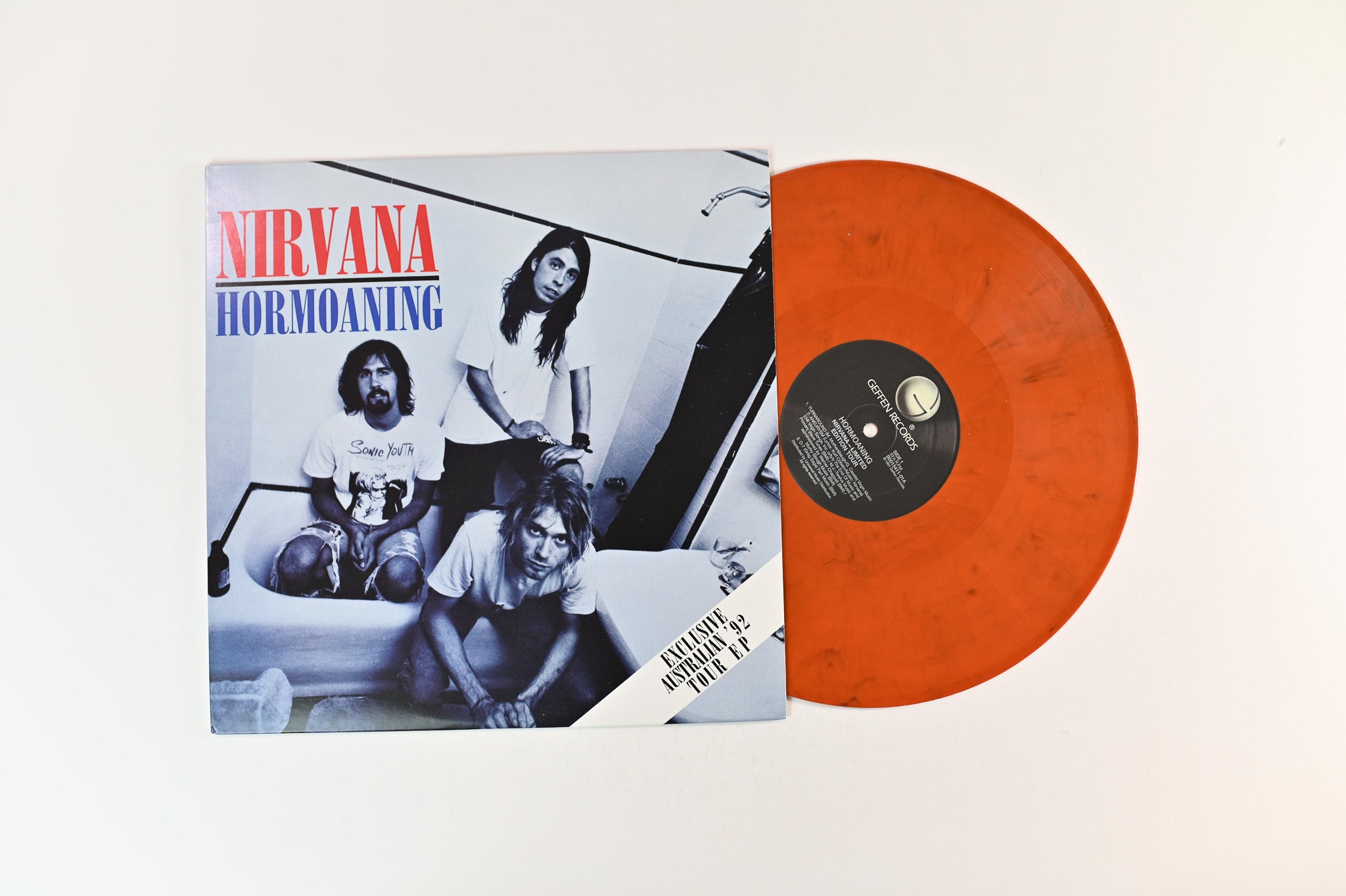 Nirvana - Hormoaning (Exclusive Australian '92 Tour EP) on DGC Geffen RSD 2011 Ltd Brown Marbled EP Reissue