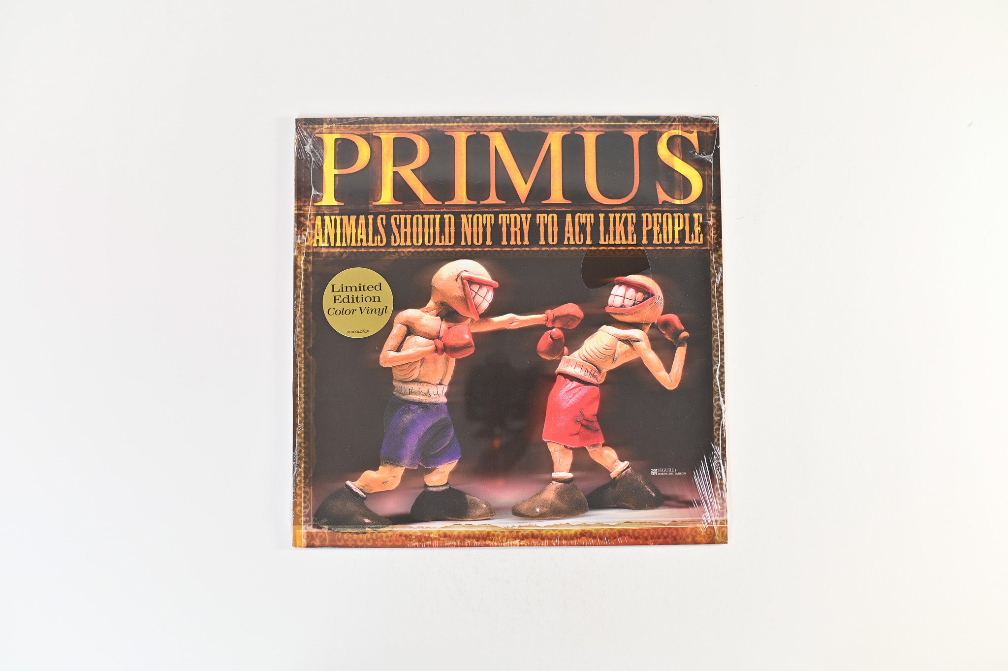 Primus - Animals Should Not Try To Act Like People on Interscope Ltd Opaque Yellow Vinyl Reissue Sealed