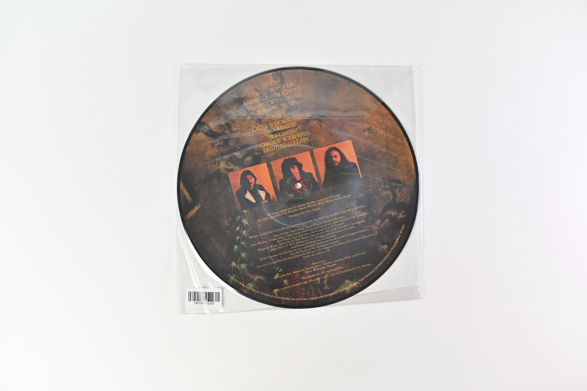 Budgie - Nightflight on Noteworthy Productions Picture Disc Reissue