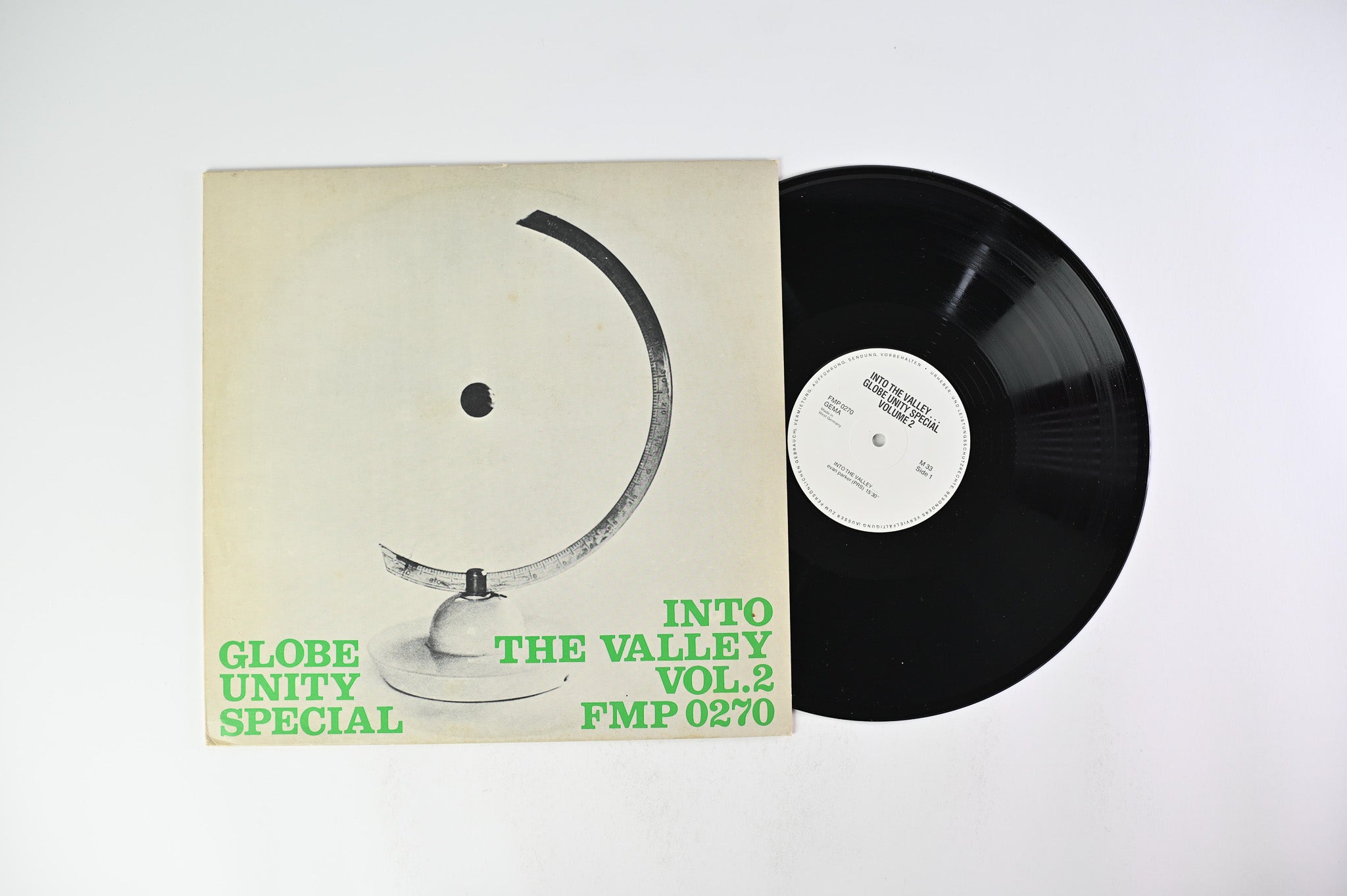 Globe Unity Orchestra - Into The Valley Vol. 2 on FMP - German pressing