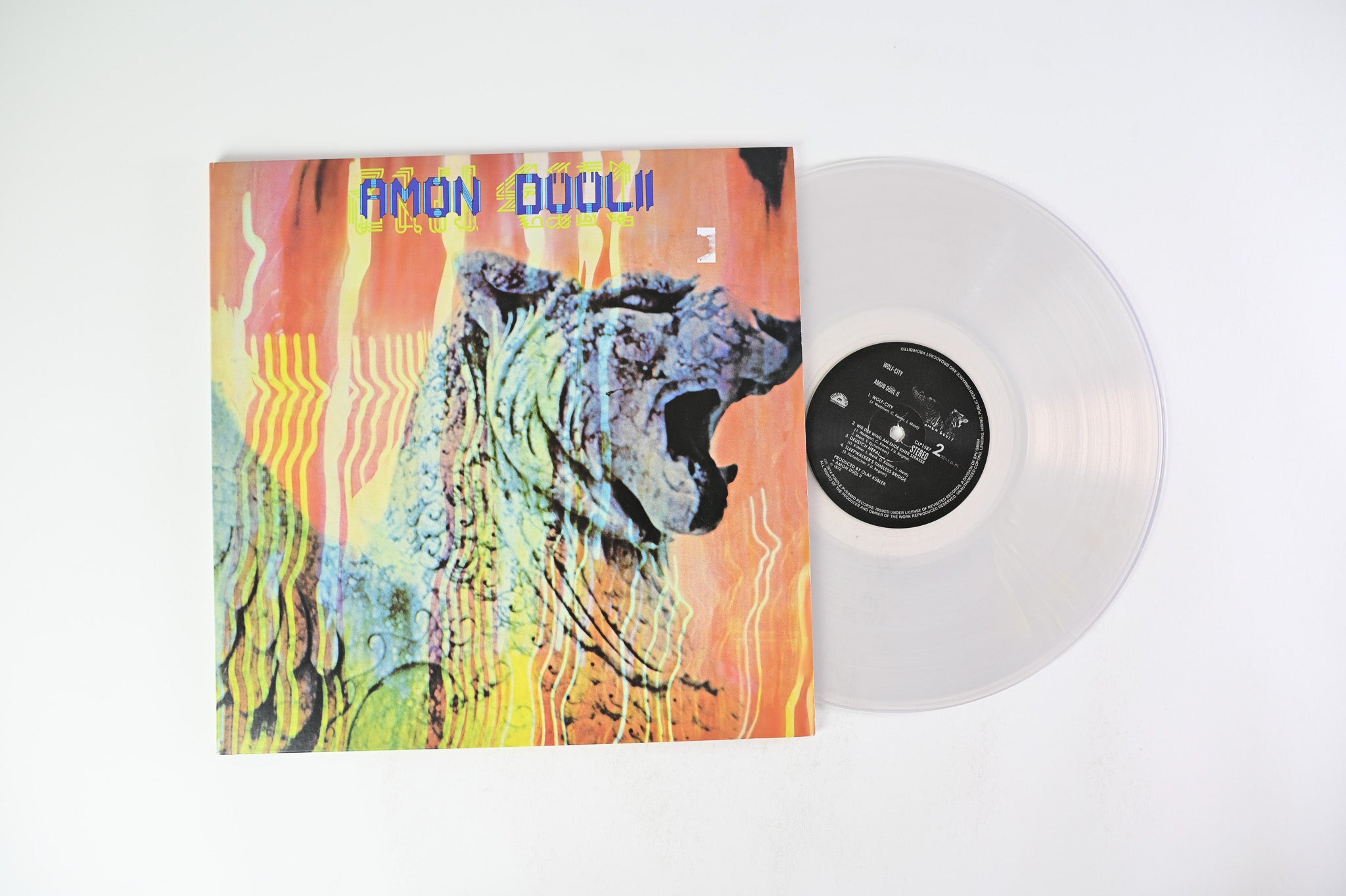 Amon Düül II - Wolf City on Purple Pyramid - Clear Vinyl