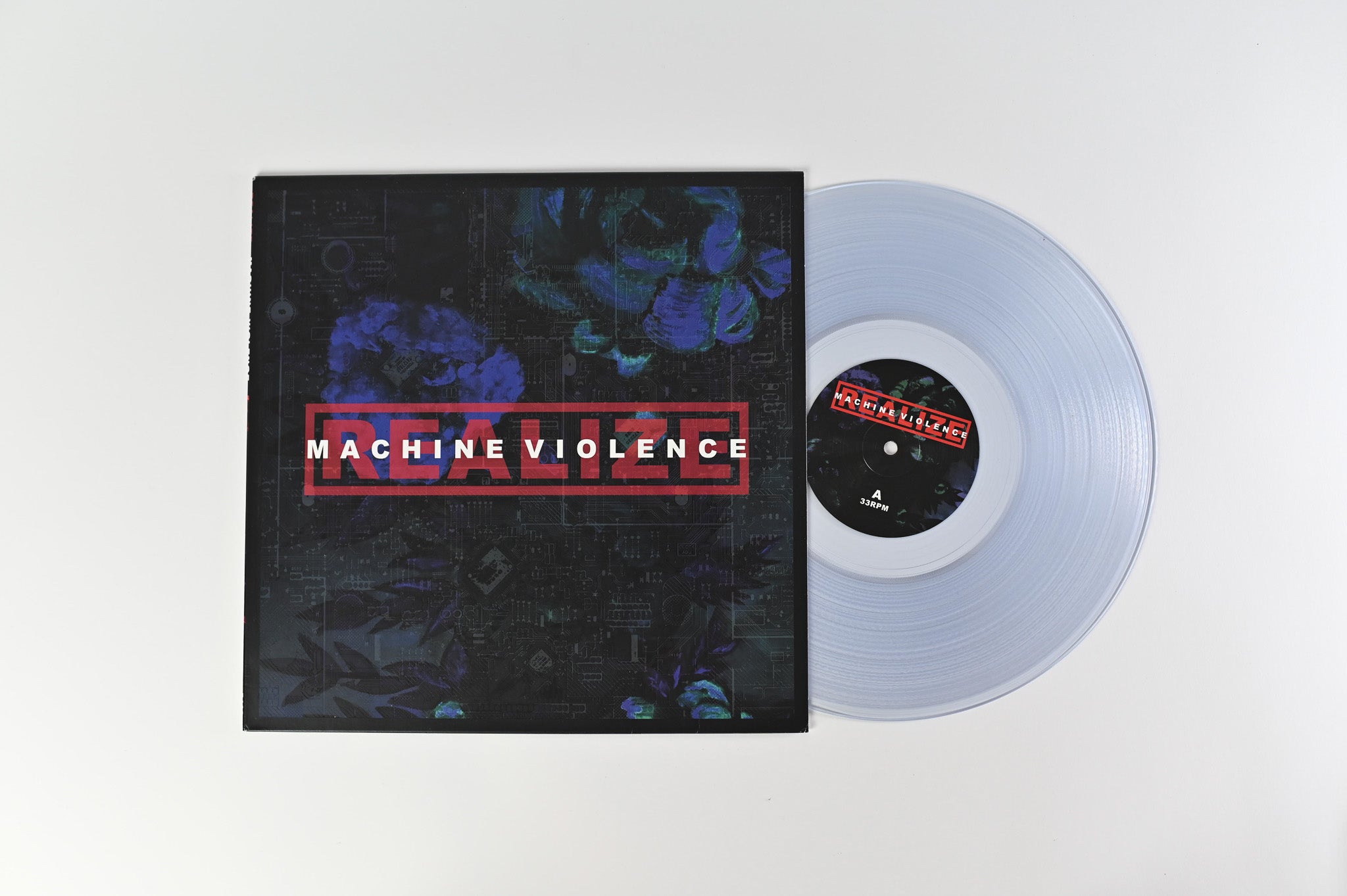 Realize - Machine Violence on Relapse Records Clear Vinyl