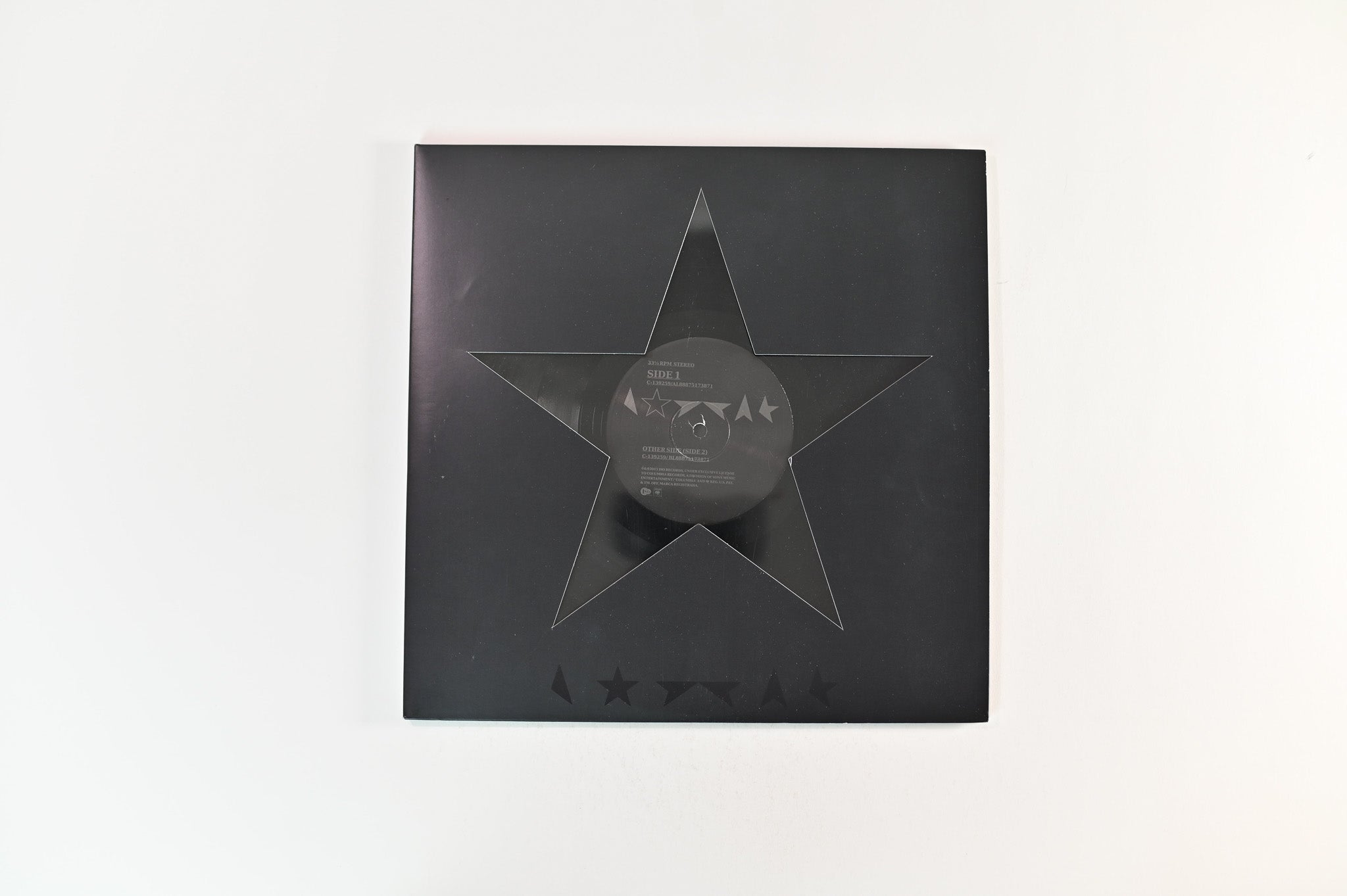 David Bowie - ★ (Blackstar) on ISO 2016 RTI Pressing