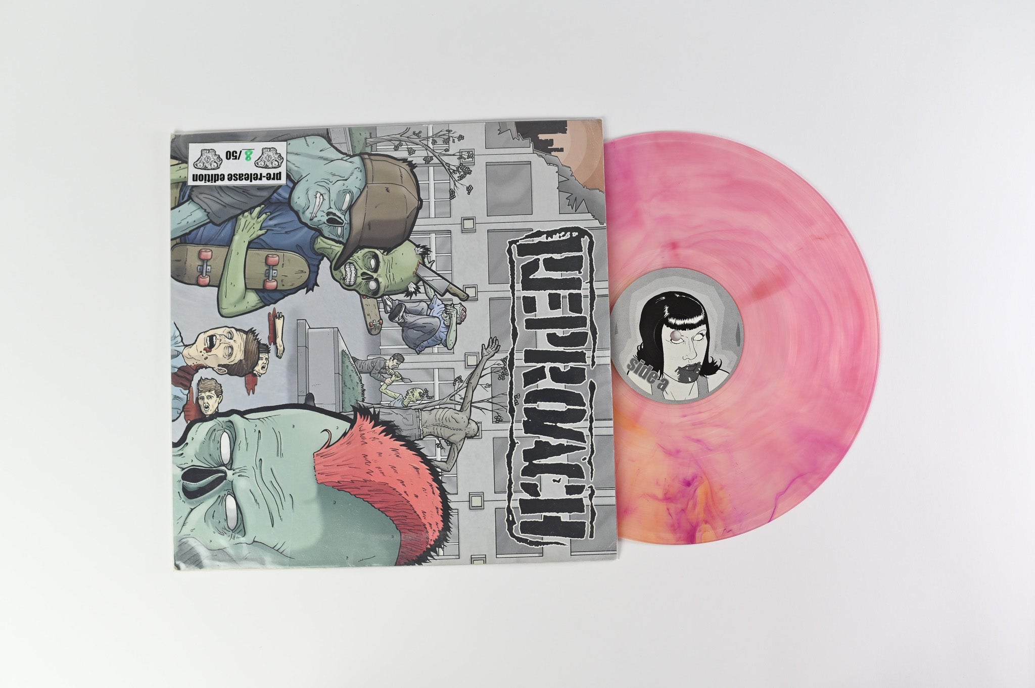 Reproach - Reproachon on Wolfpack Records Pink Clear Vinyl