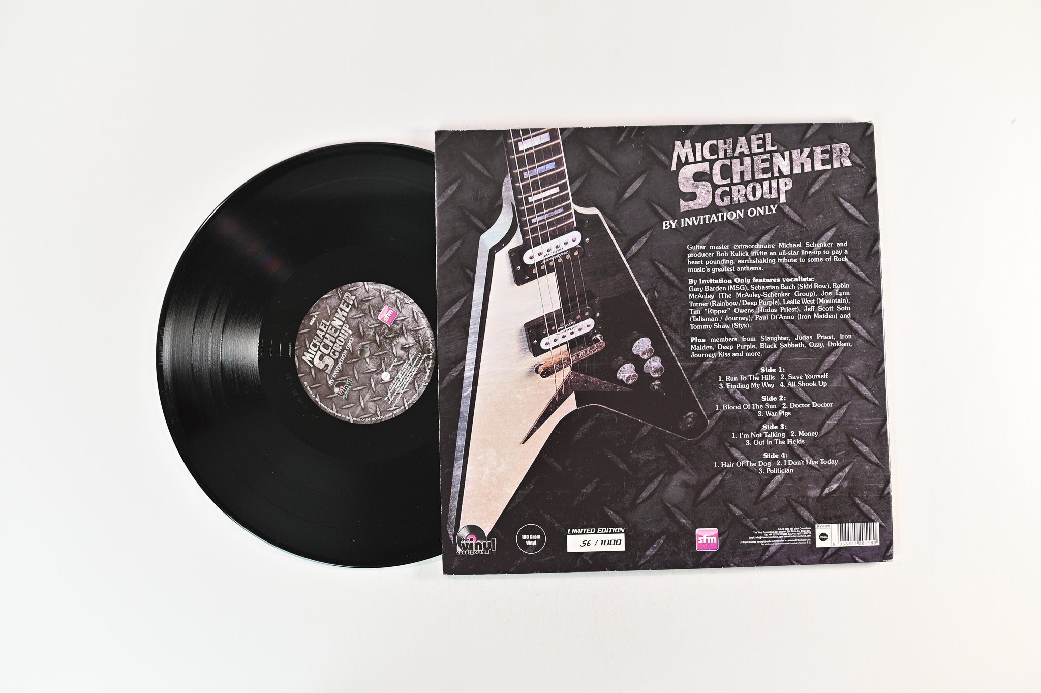 The Michael Schenker Group - By Invitation Only on The Store For Music Ltd Numbered Reissue