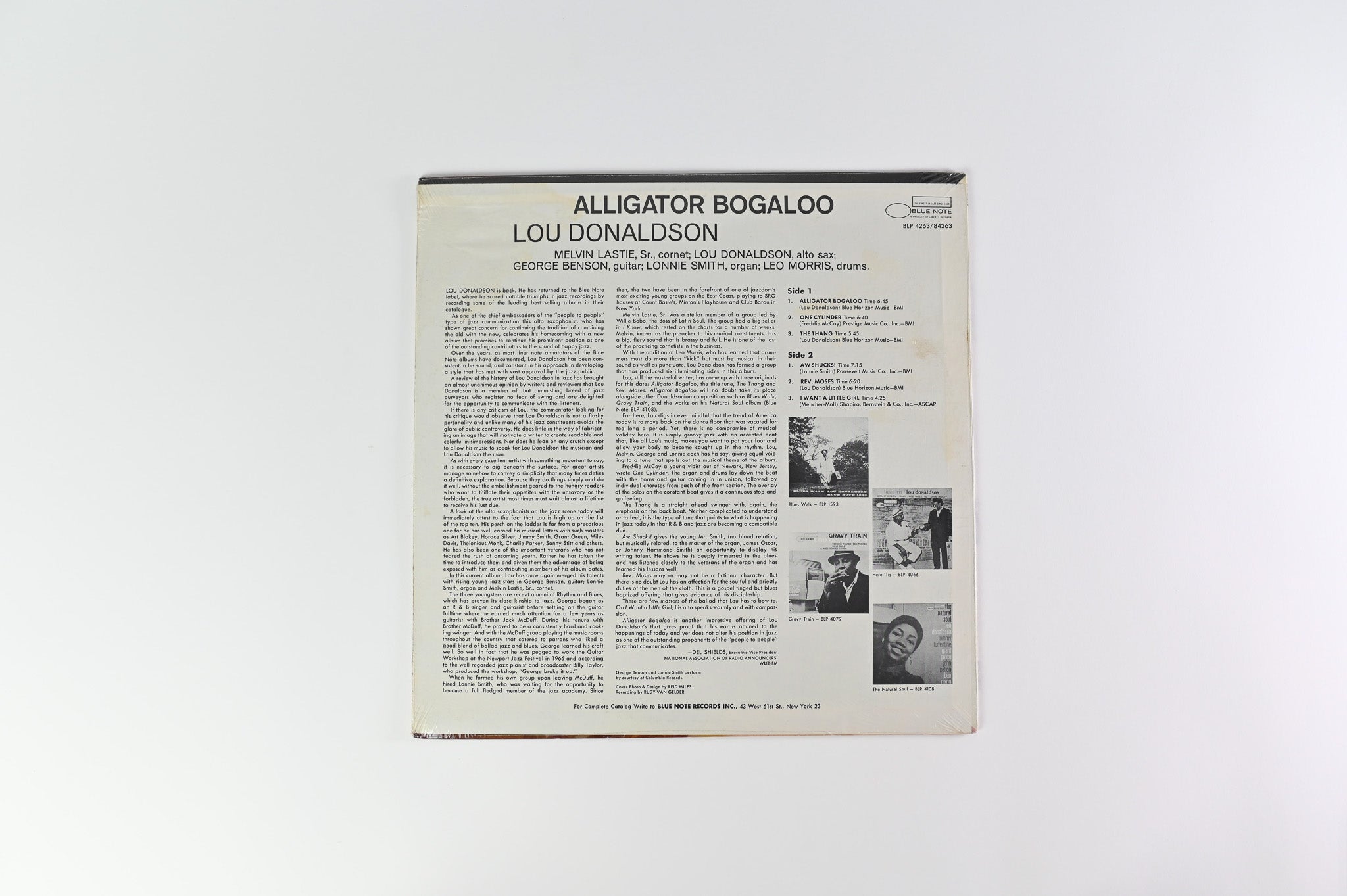 Lou Donaldson - Alligator Bogaloo SEALED on Blue Note