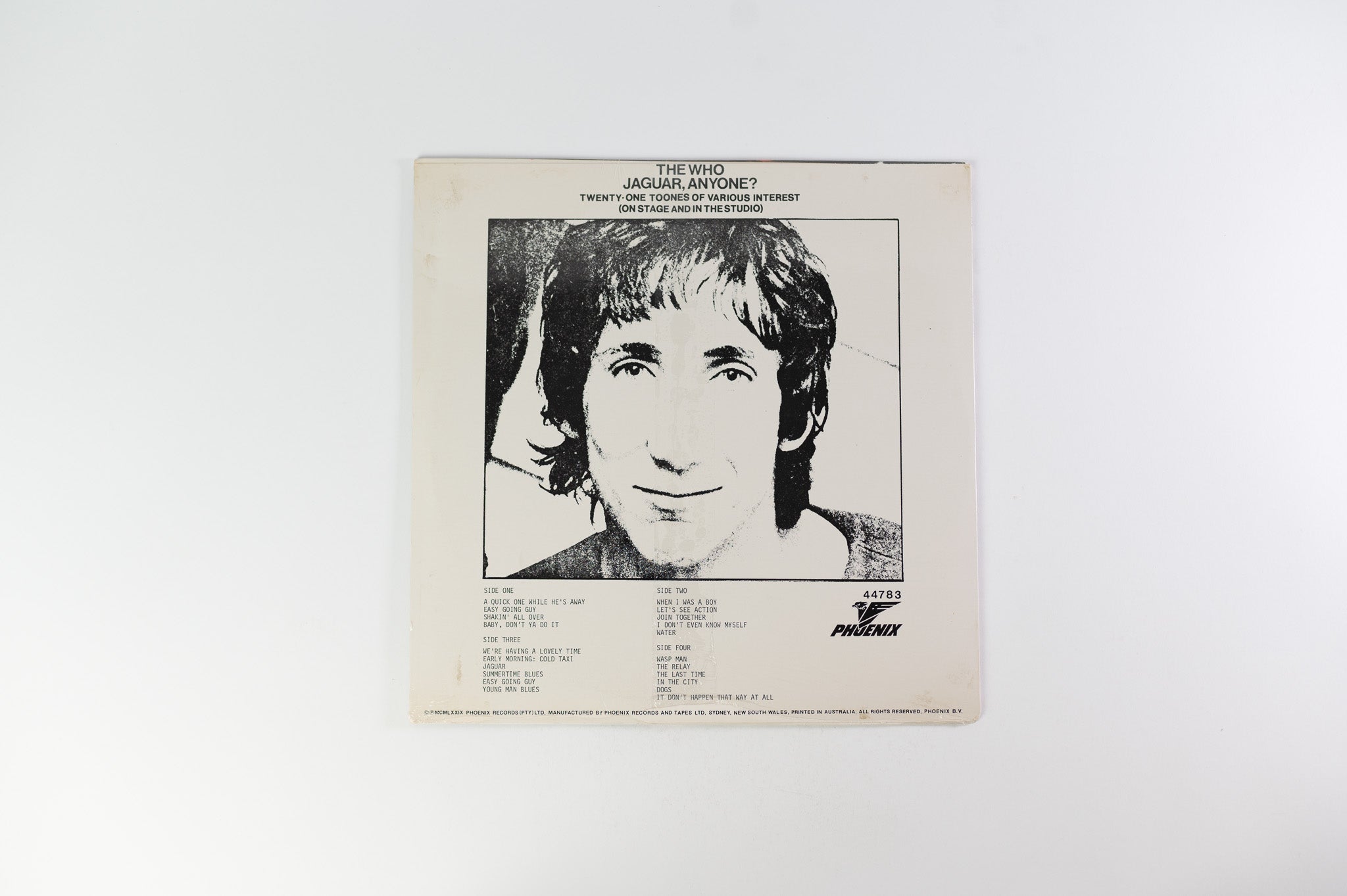 The Who - Jaguar, Anyone? Unofficial Pressing Sealed