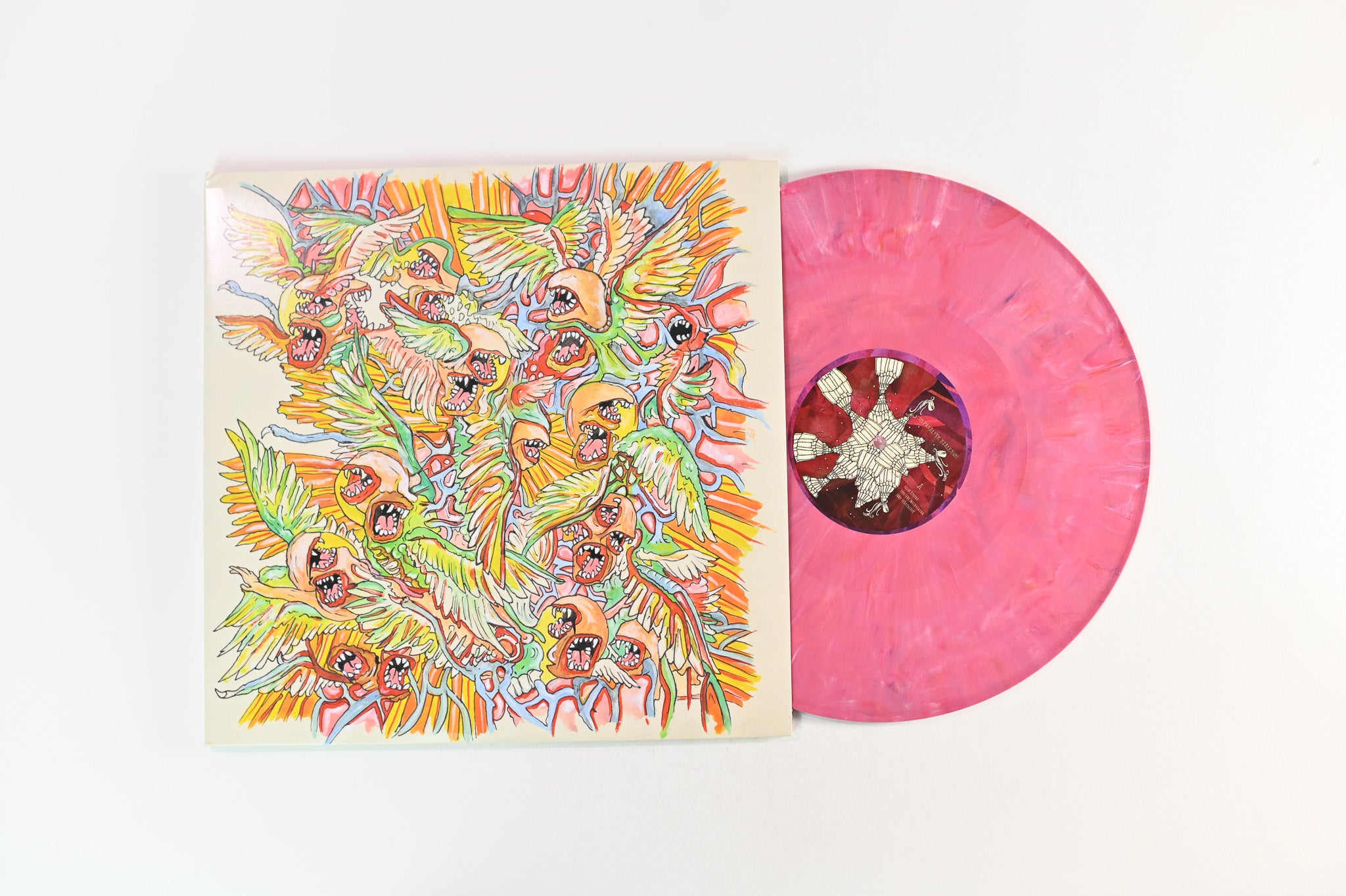 Of Montreal - Paralytic Stalks on Polyvinyl Ltd Fuschia