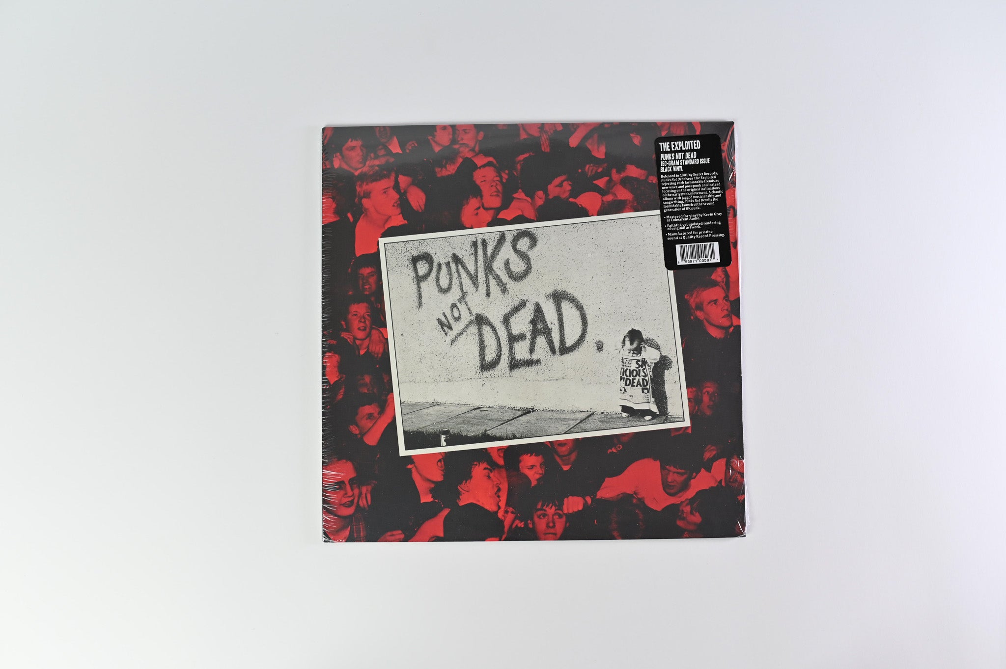 The Exploited - Punks Not Dead SEALED Reissue on Drastic Plastic Records