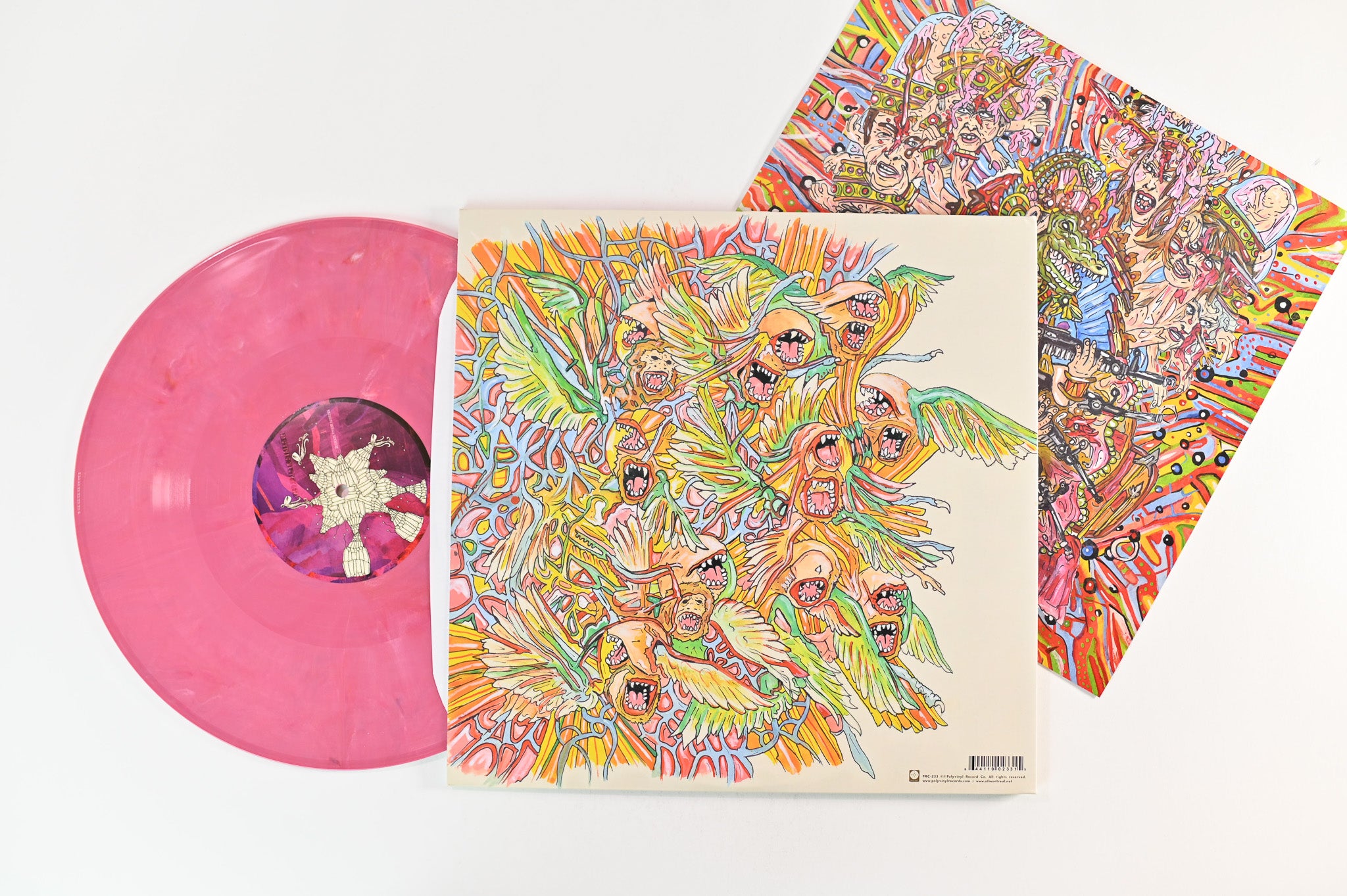 Of Montreal - Paralytic Stalks on Polyvinyl Ltd Fuschia