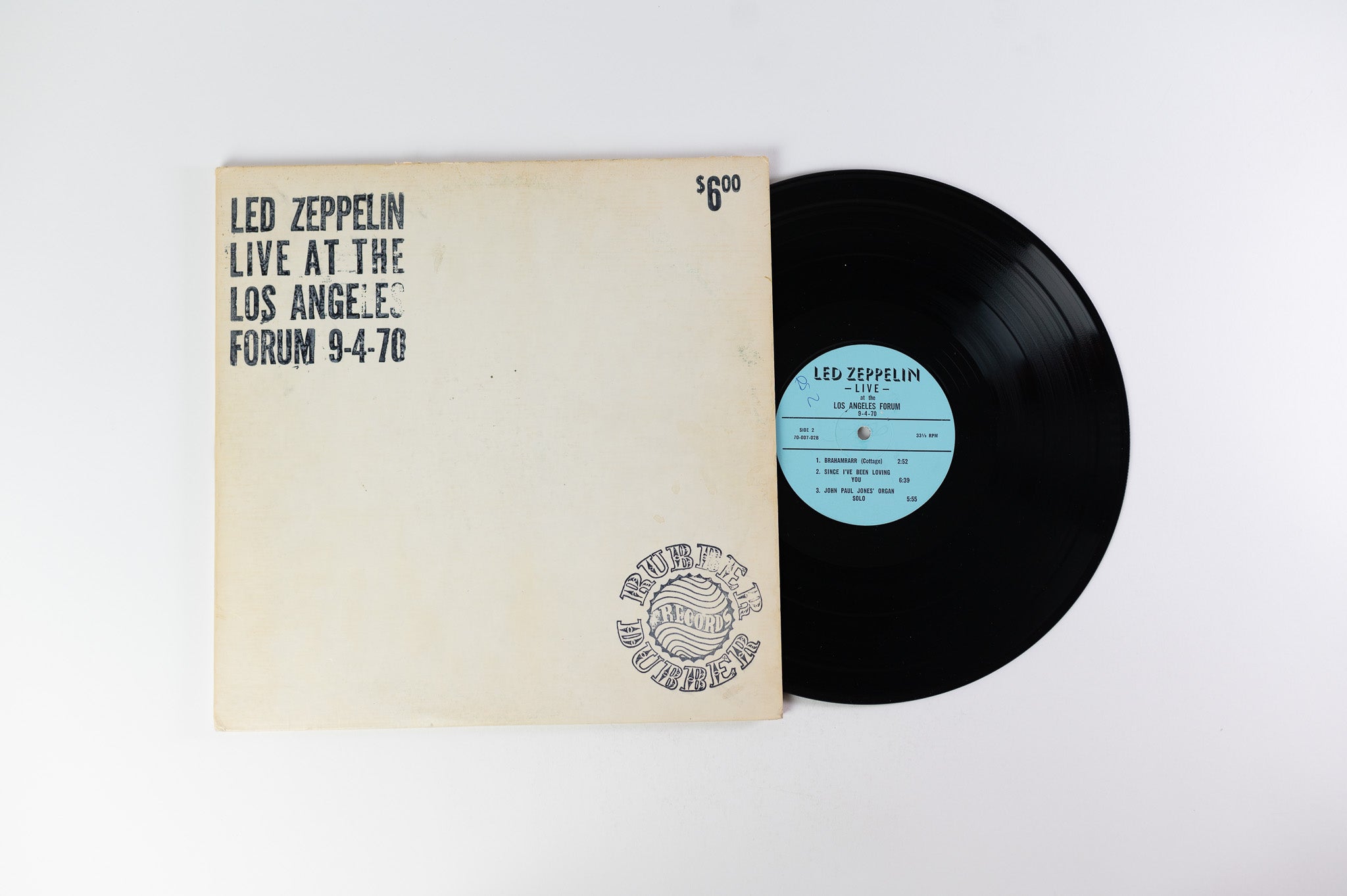 Led Zeppelin - Live At The Los Angeles Forum 9-4-70 Unofficial Pressing