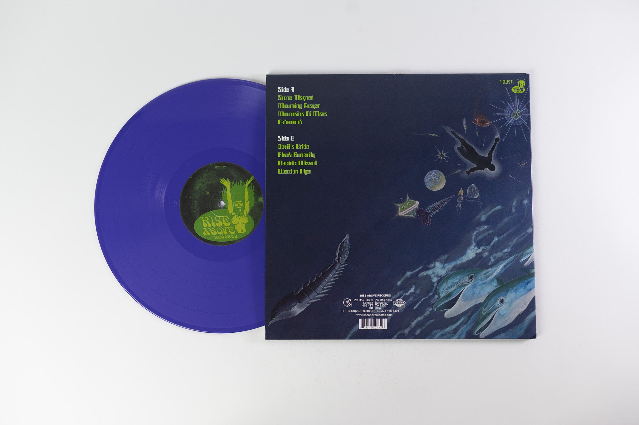 Electric Wizard - Electric Wizard on Rise Above Purple Vinyl Reissue