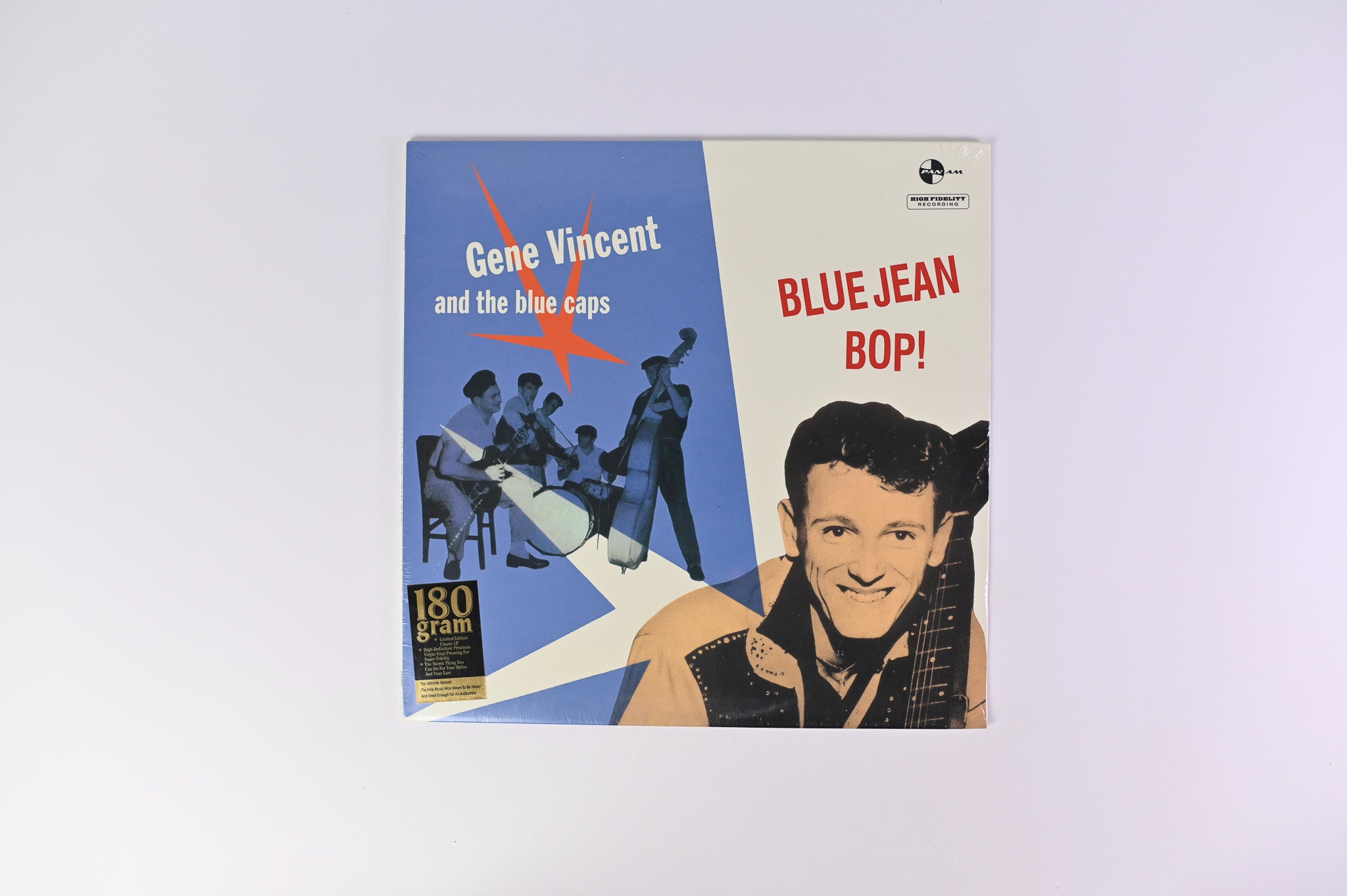 Gene Vincent & His Blue Caps - Bluejean Bop on Pan Am Reissue Sealed