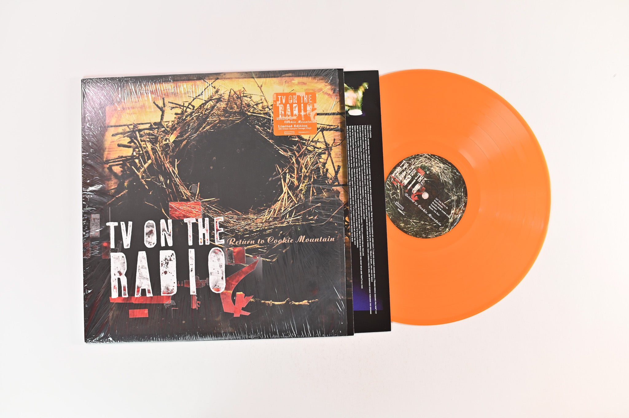 TV On The Radio - Return To Cookie Mountain on Touch and Go Ltd Orange Opaque Reissue