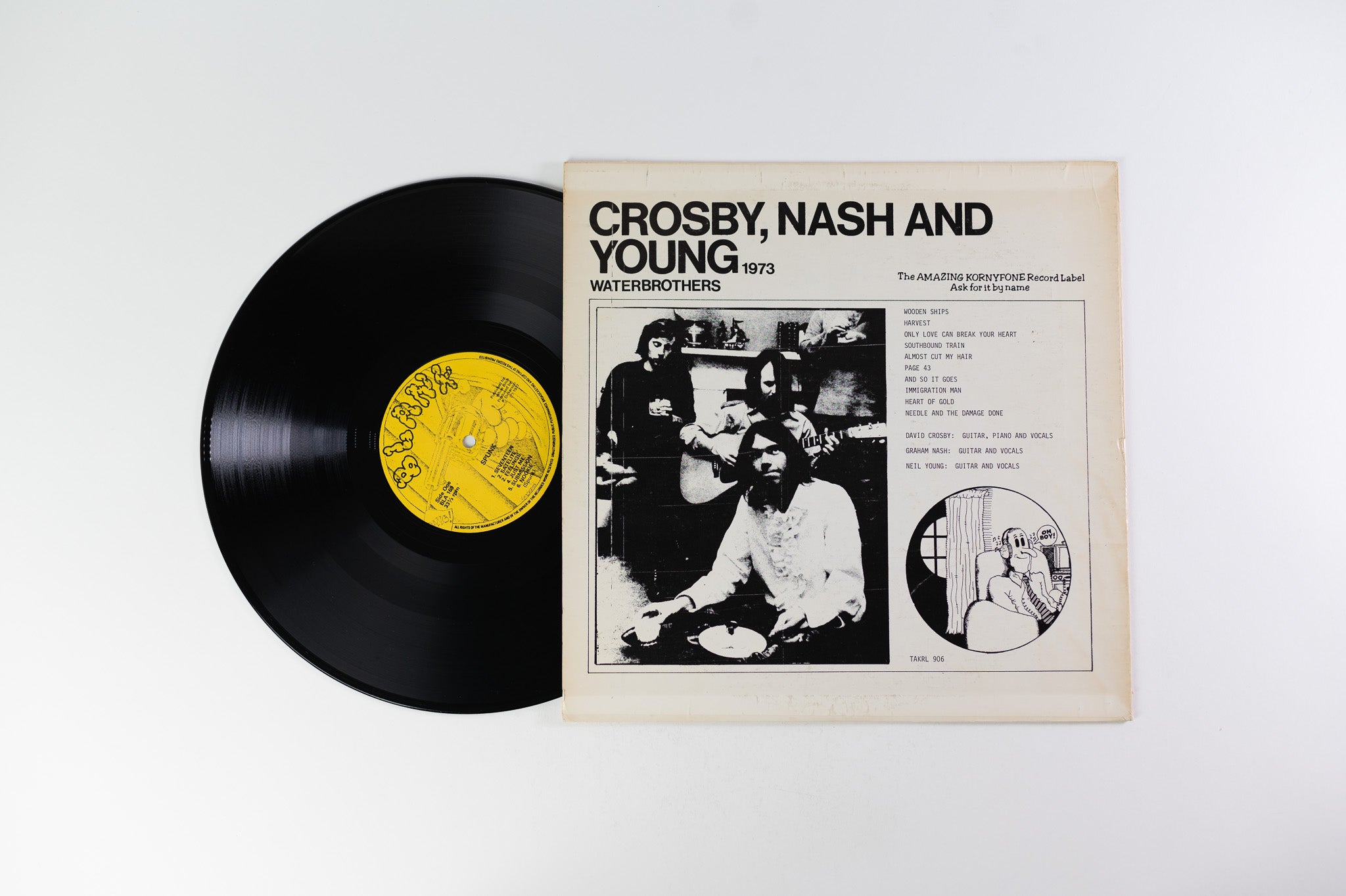 Crosby, Nash & Young - Waterbrothers TAKRL Unofficial Pressing