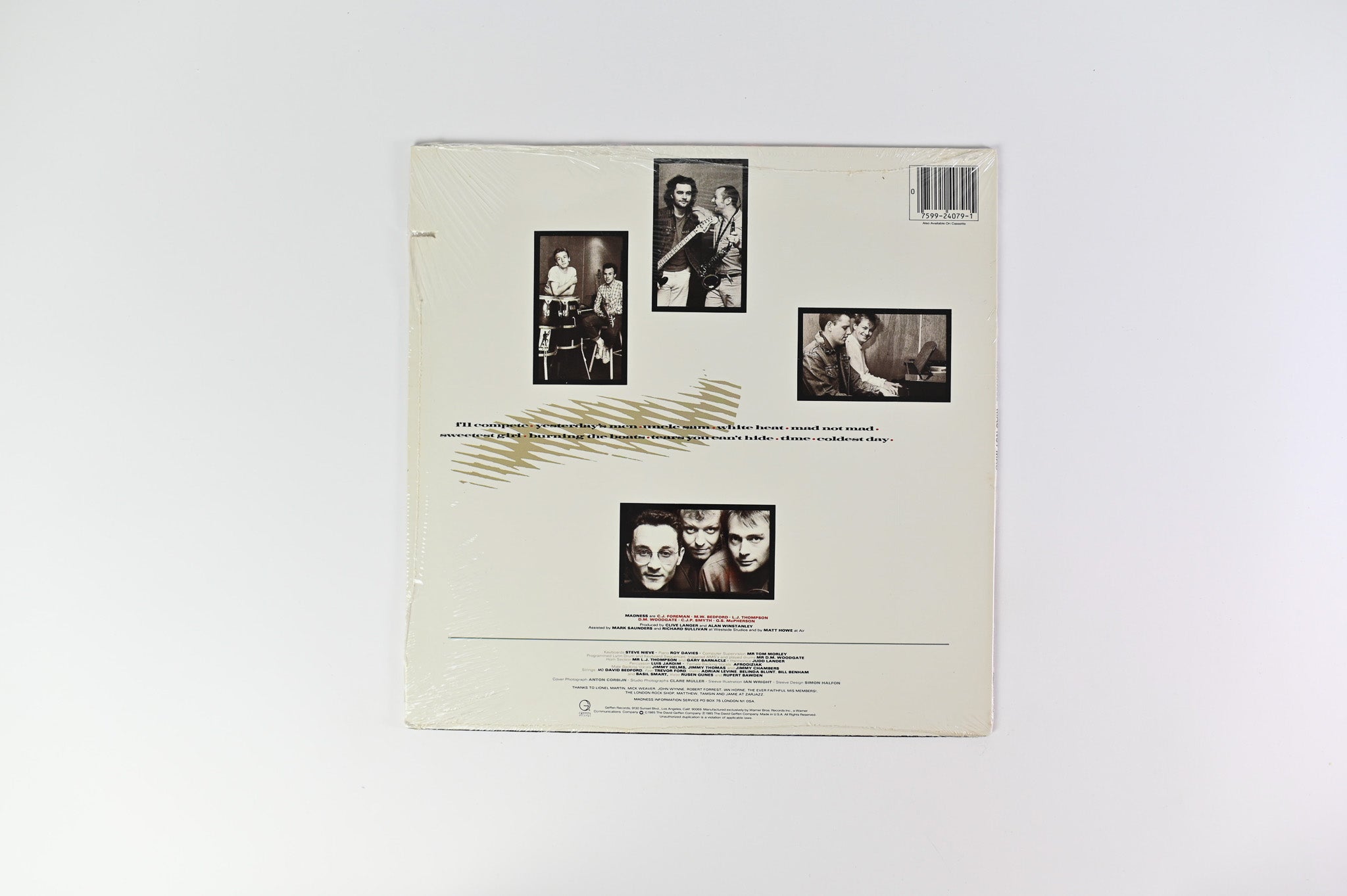 Madness - Mad Not Mad on Geffen Sealed