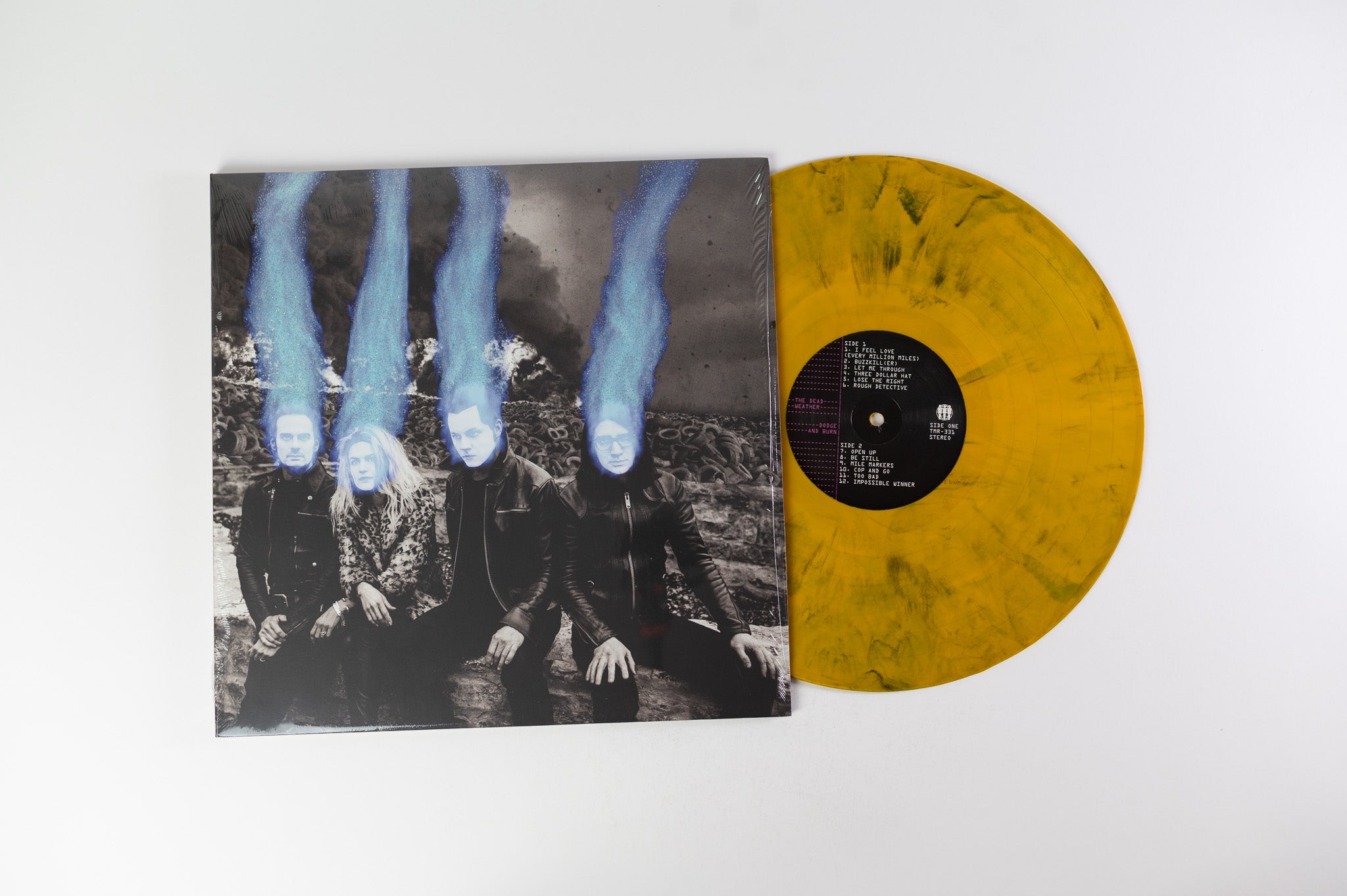 The Dead Weather - Dodge And Burn on Third Man Records - Colored Vinyl