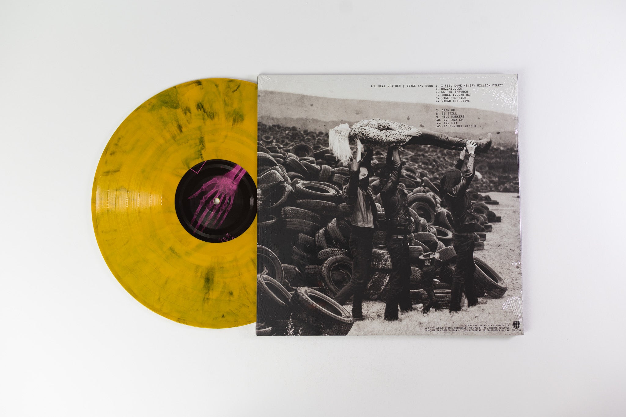 The Dead Weather - Dodge And Burn on Third Man Records - Colored Vinyl