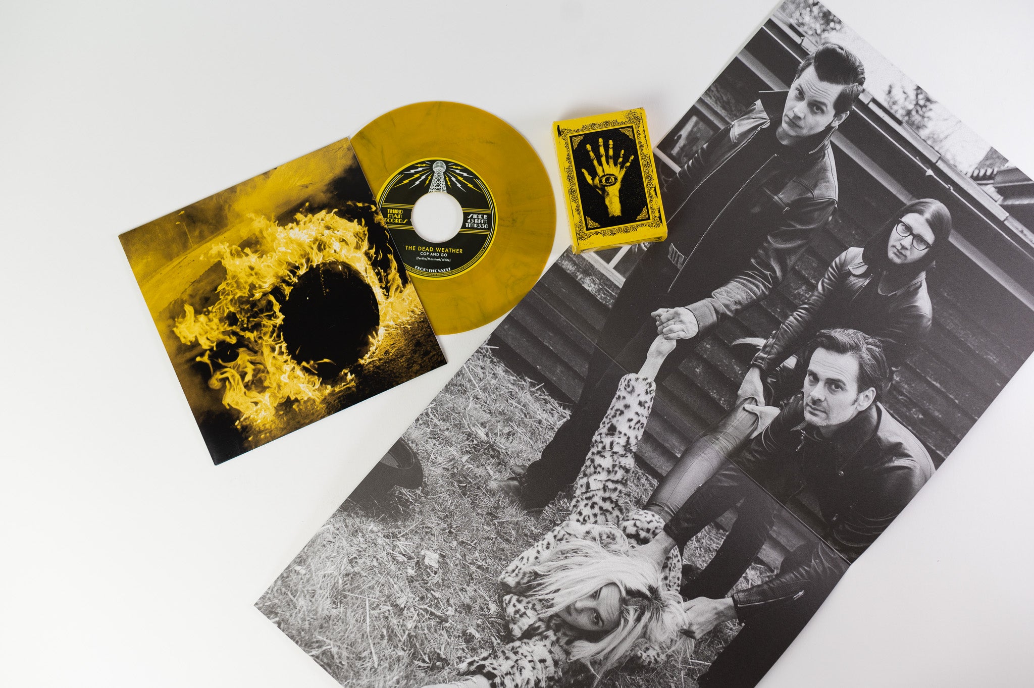 The Dead Weather - Dodge And Burn on Third Man Records - Colored Vinyl