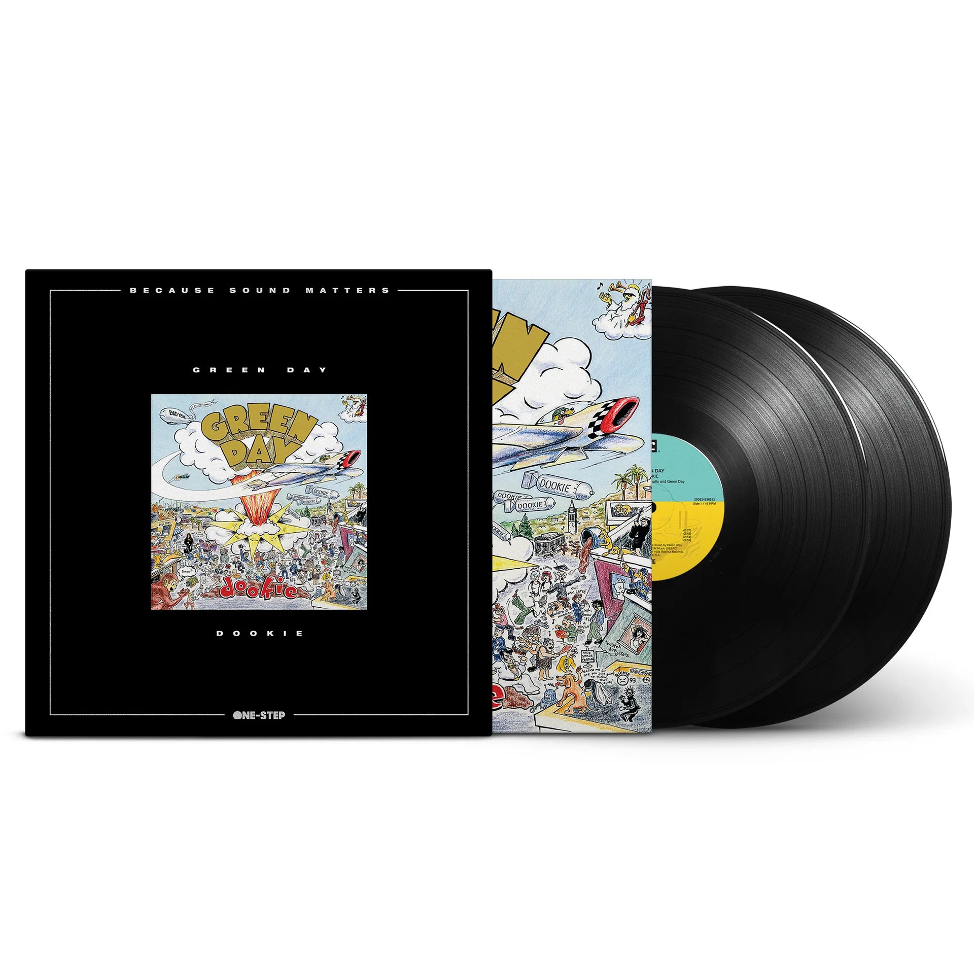 [PRE-ORDER] Green Day - Dookie [Because Sound Matters One-Step 2-lp] [Release Date: 01/24/2025]