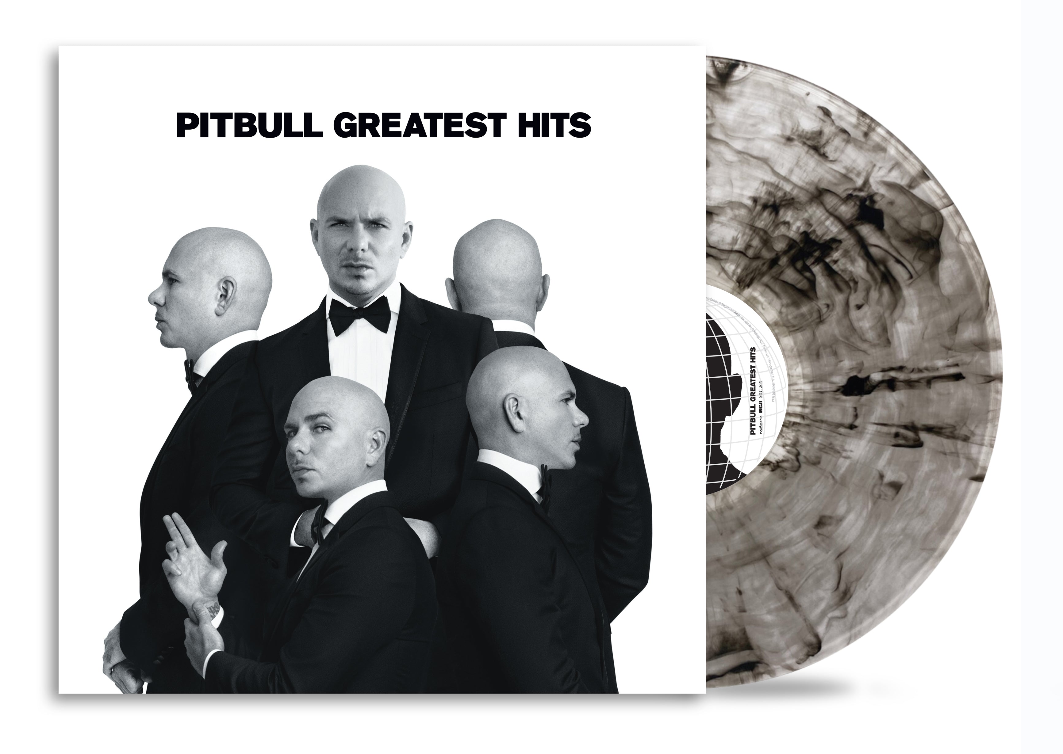 [PRE-ORDER] Pitbull - Greatest Hits [Clear w/ Black Swirls Vinyl] [Release Date: 10/04/2024]