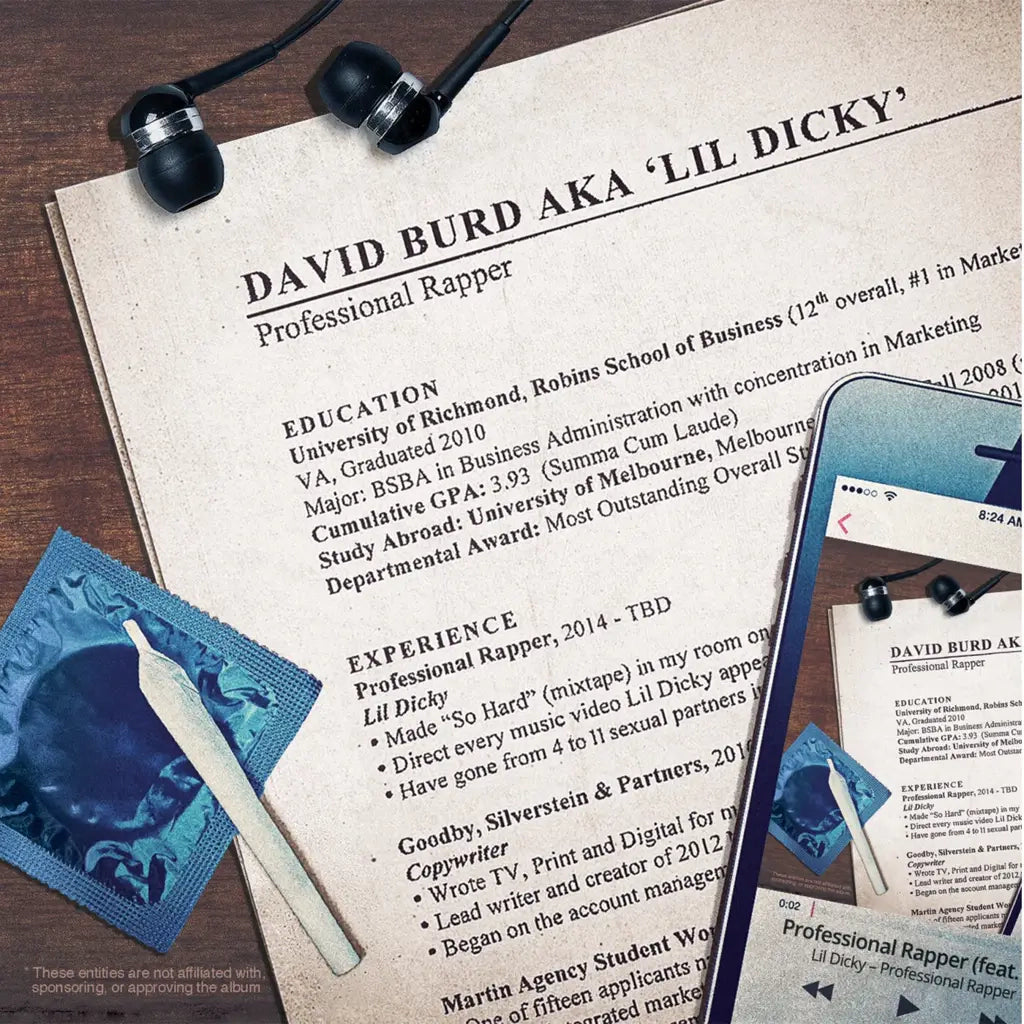 [DAMAGED] Lil Dicky - Professional Rapper [Indie-Exclusive Colored Vinyl]