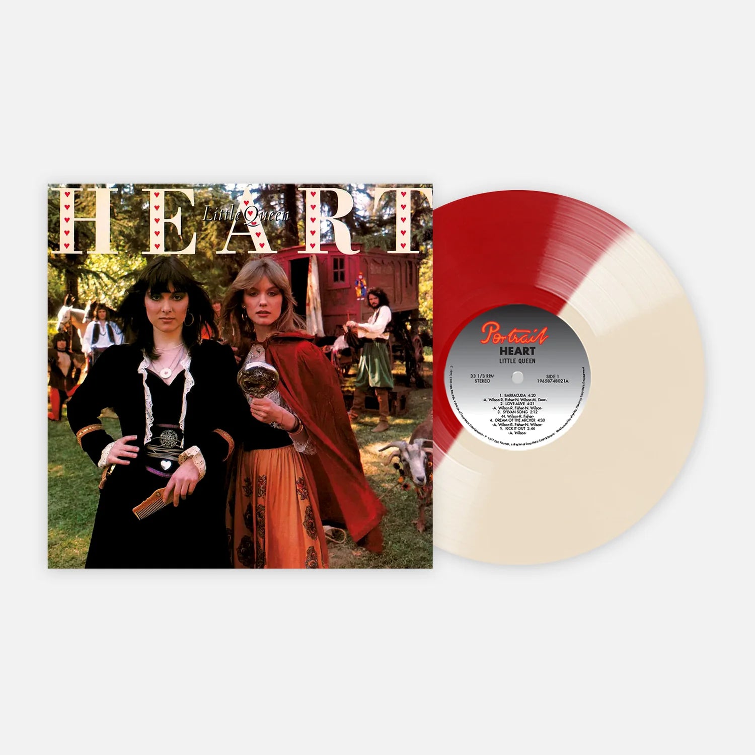 Heart - Little Queen [Red & Cream Split Vinyl]