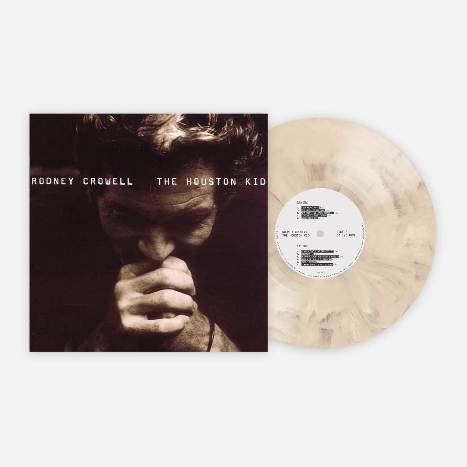 [DAMAGED] Rodney Crowell - The Houston Kid [Sepia Marble Vinyl]